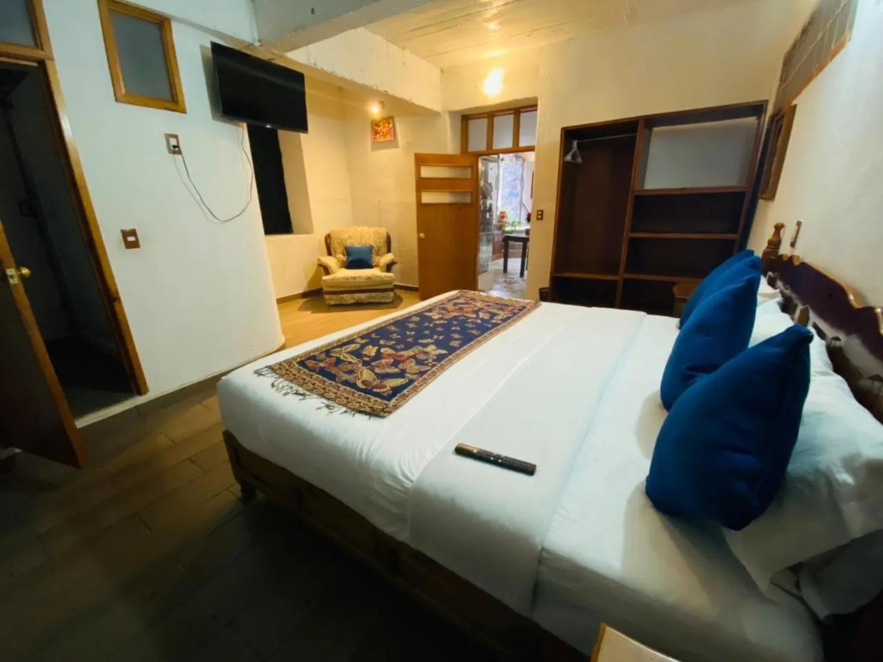 Photo of the whole room, Bed in HOTEL EX HACIENDA EL MOLINO