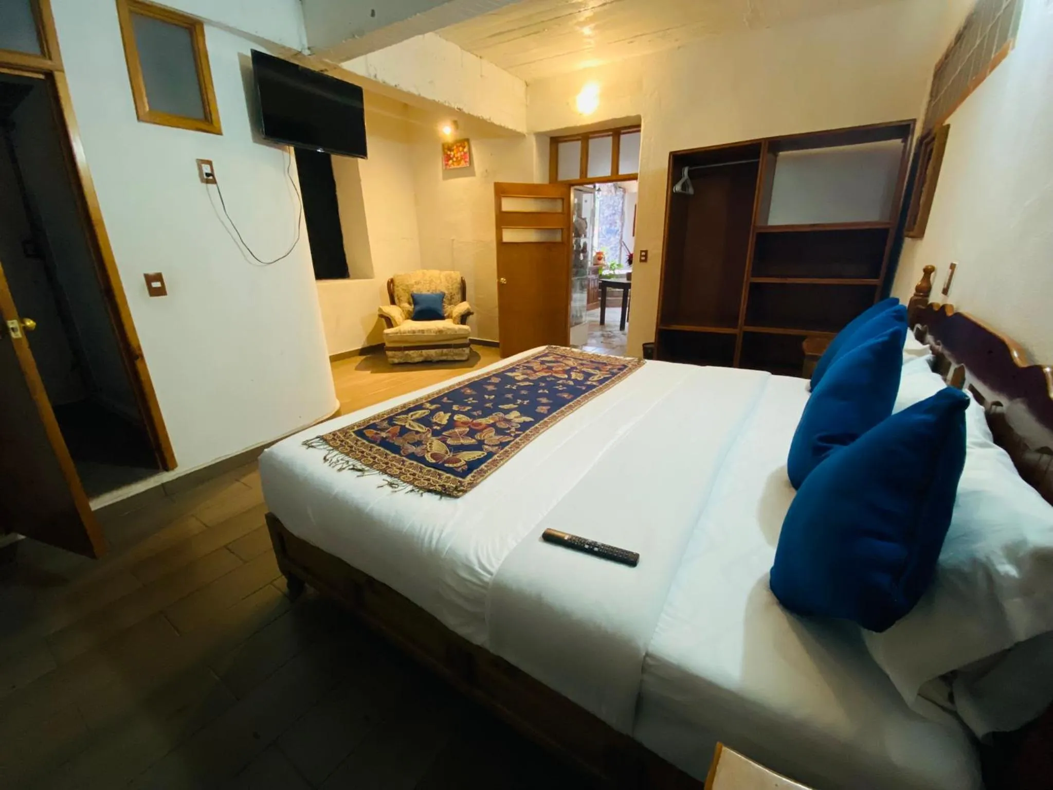 TV and multimedia, Bed in HOTEL EX HACIENDA EL MOLINO