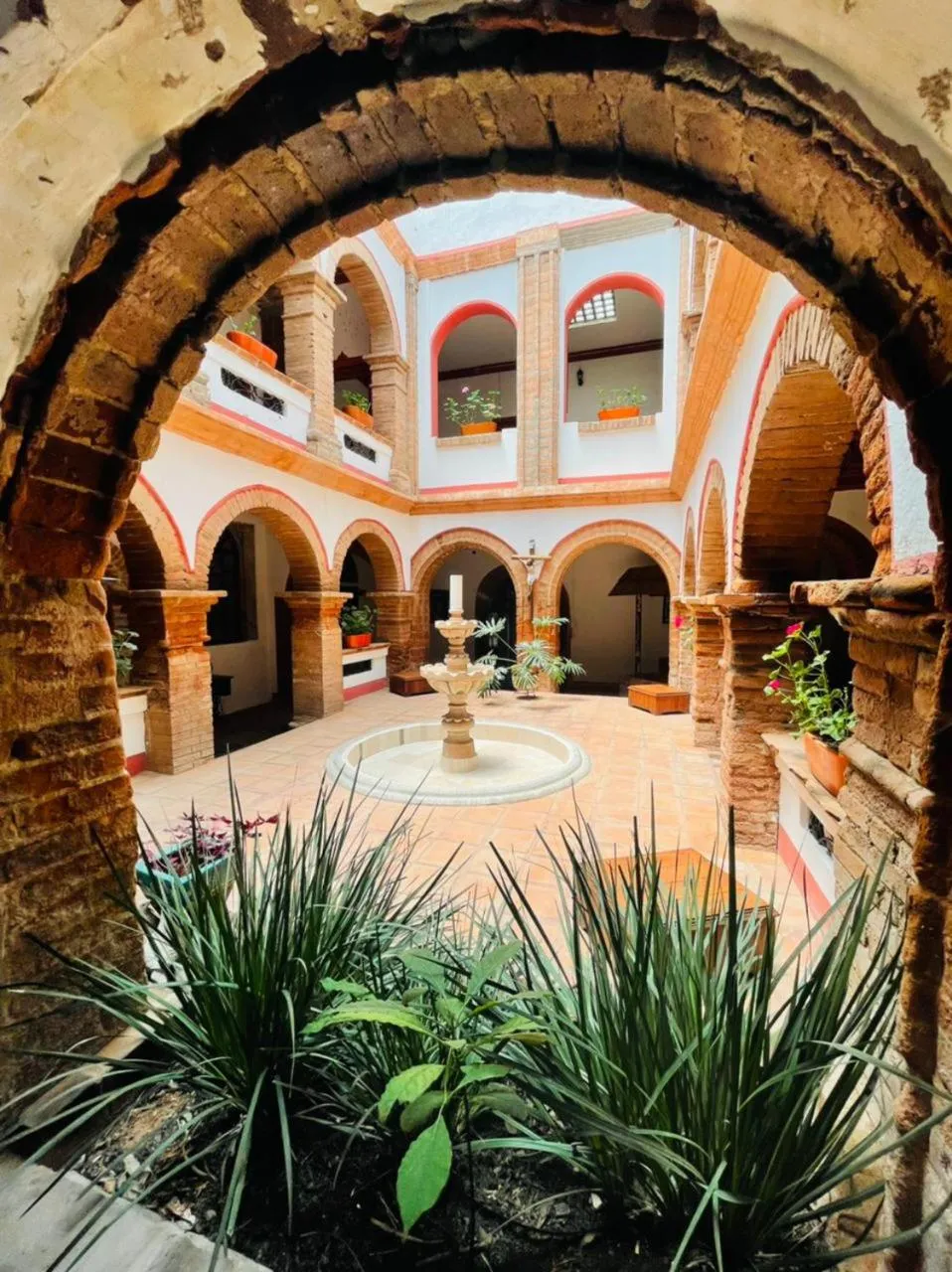 Patio in HOTEL EX HACIENDA EL MOLINO