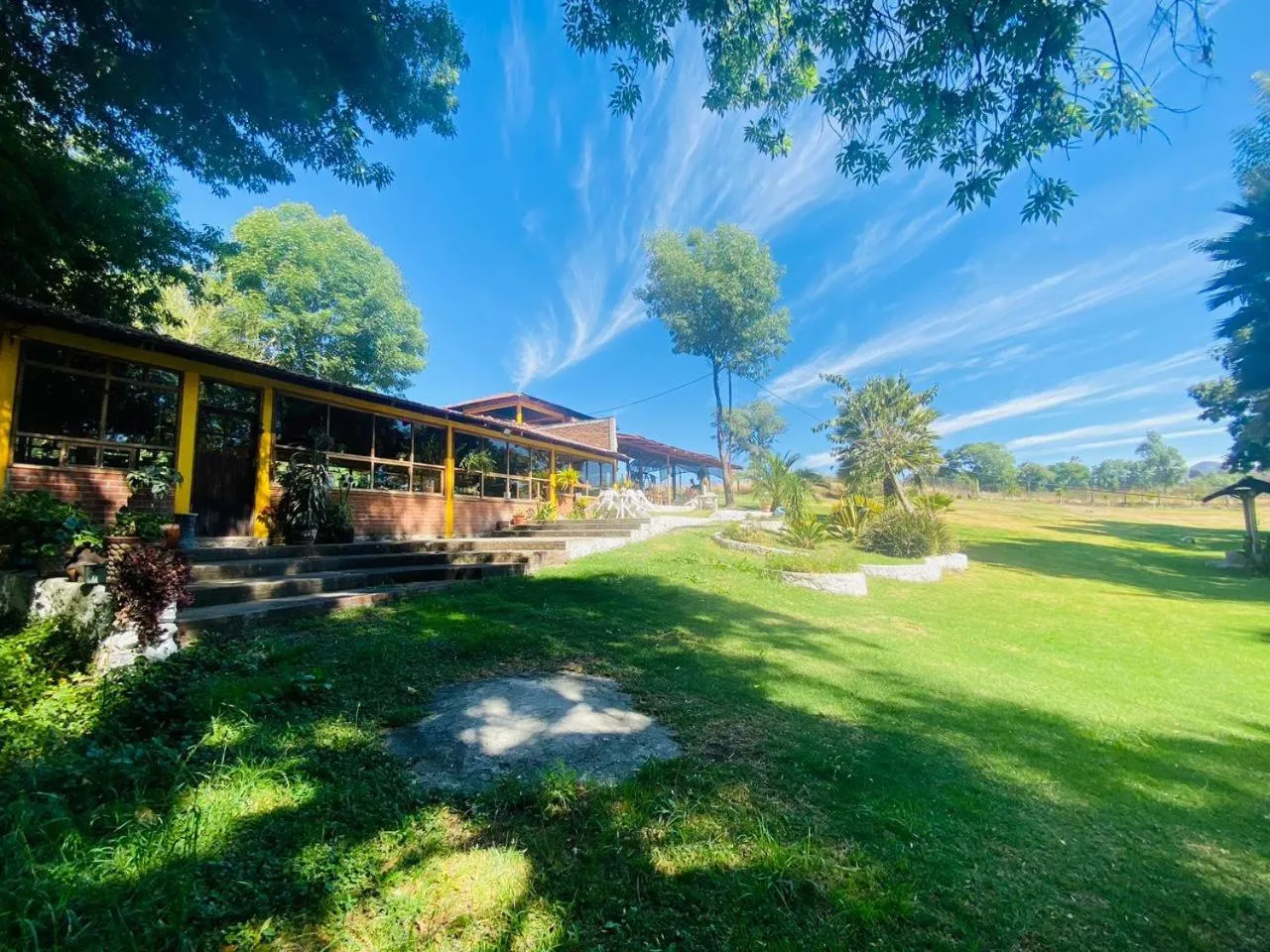 Garden view in HOTEL EX HACIENDA EL MOLINO