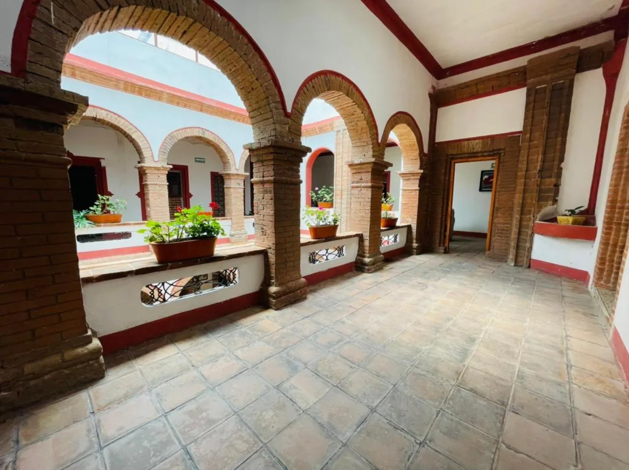 Patio in HOTEL EX HACIENDA EL MOLINO