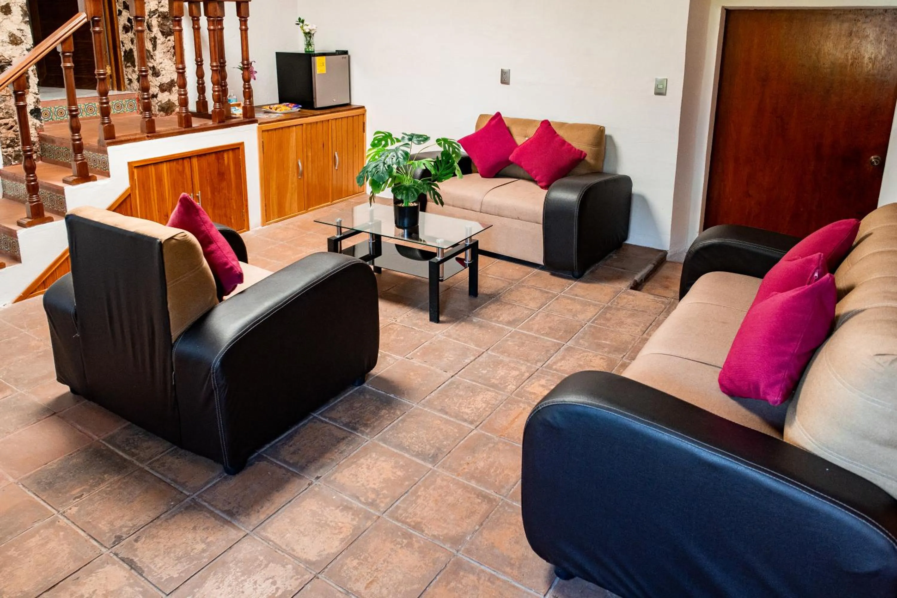 Seating area in HOTEL EX HACIENDA EL MOLINO