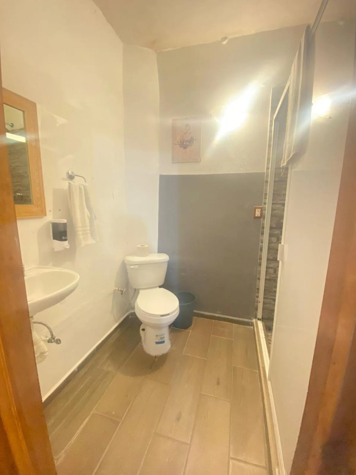 Shower in HOTEL EX HACIENDA EL MOLINO