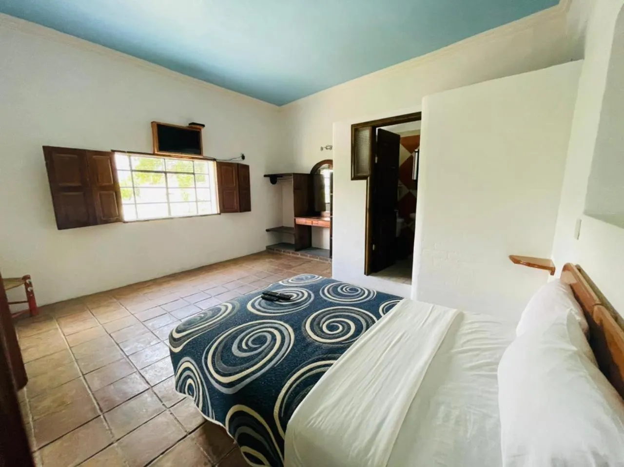 TV and multimedia, Bed in HOTEL EX HACIENDA EL MOLINO