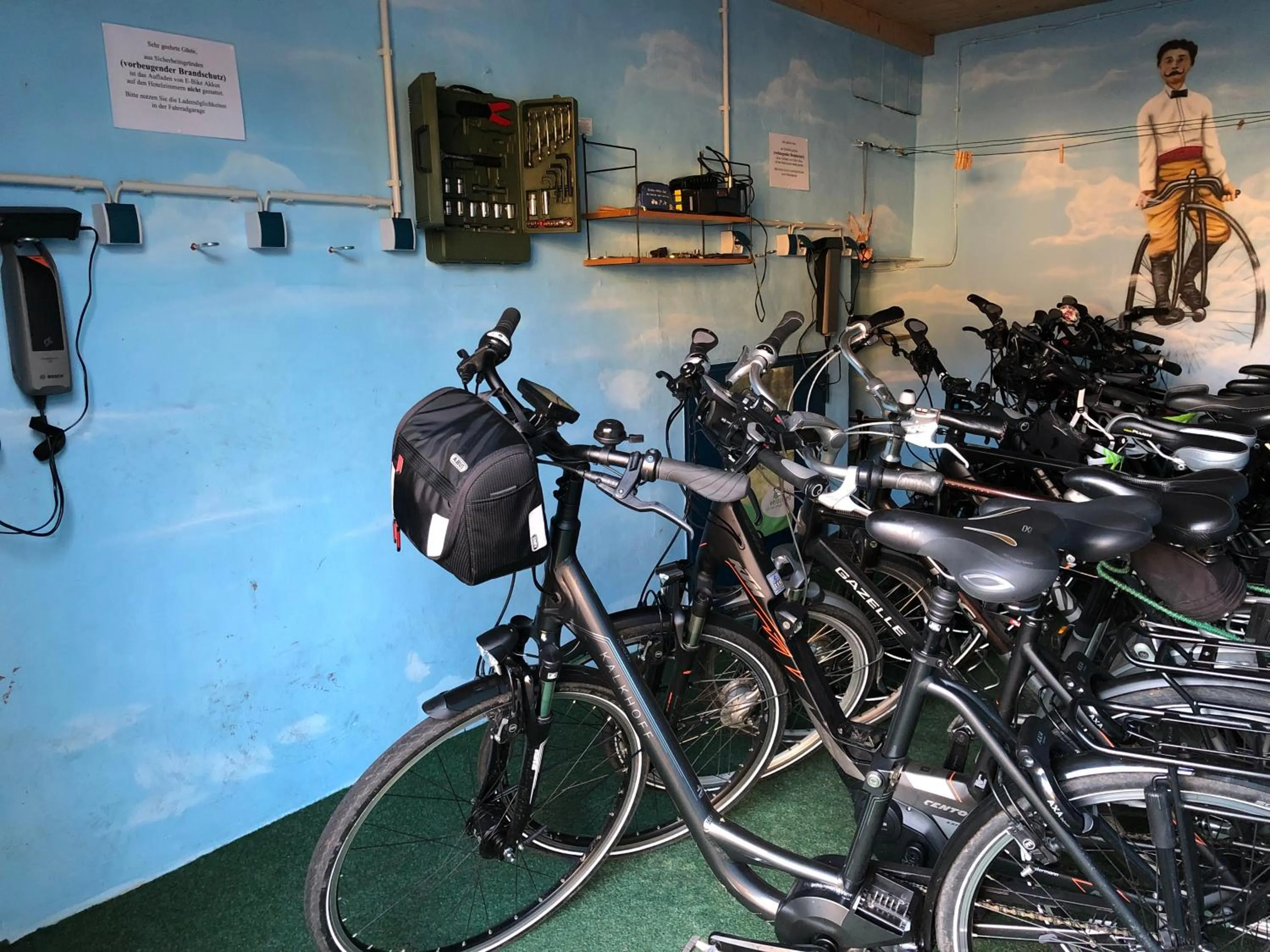 Fitness centre/facilities in Hotel Orthwein -kostenfreie Parkplätze-