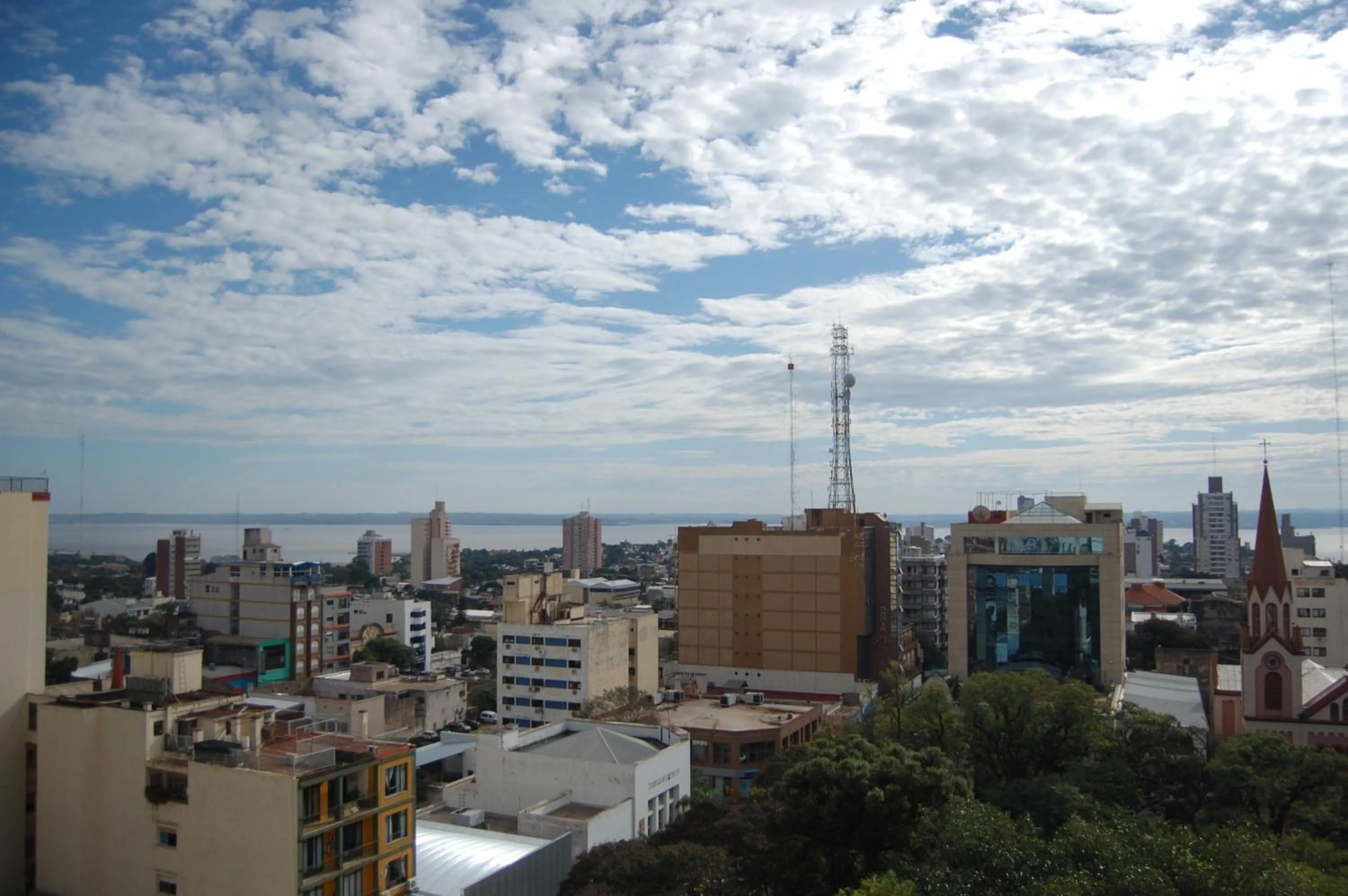 City view in Hotel Continental