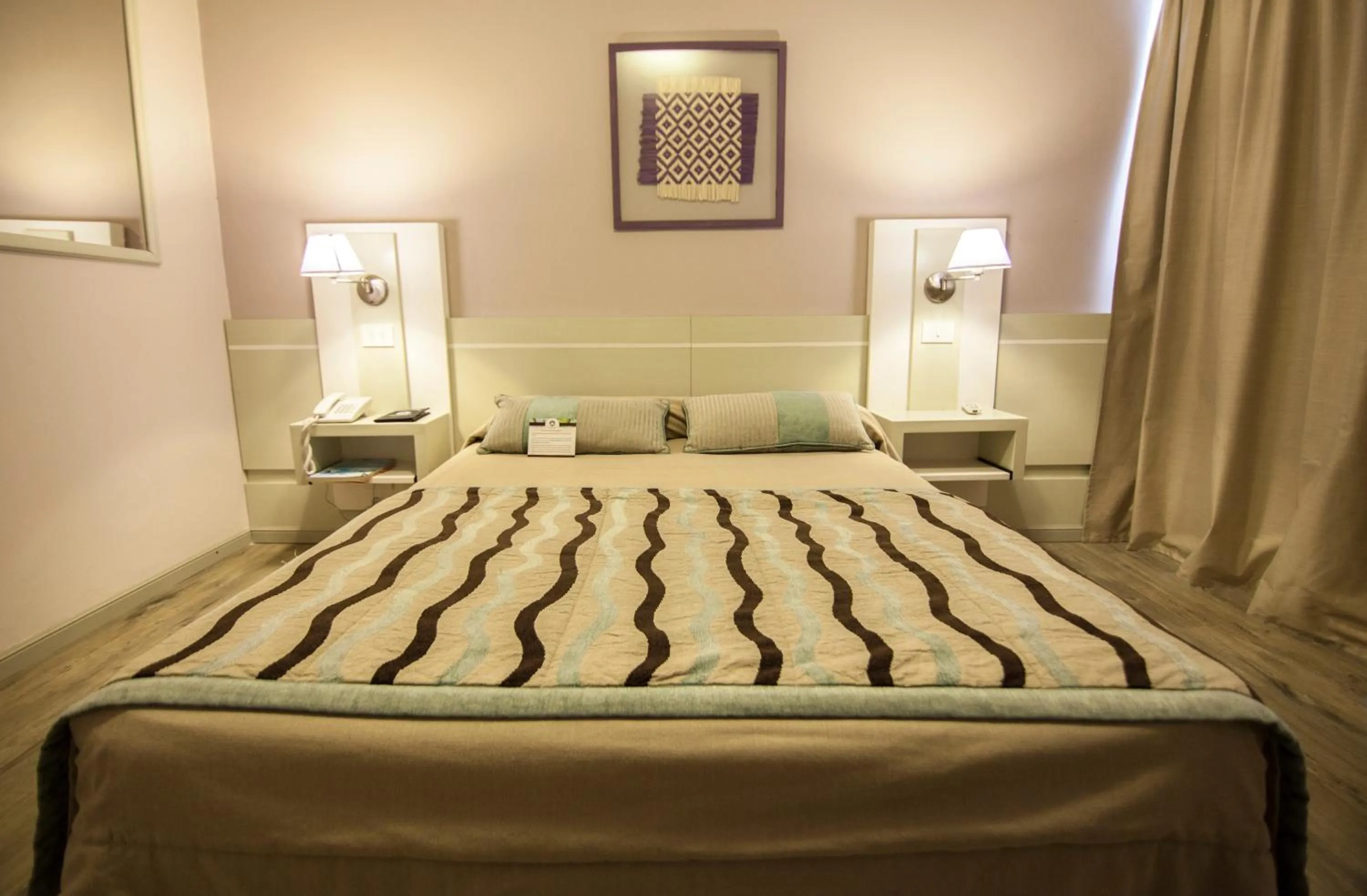 Decorative detail, Bed in Hotel Continental