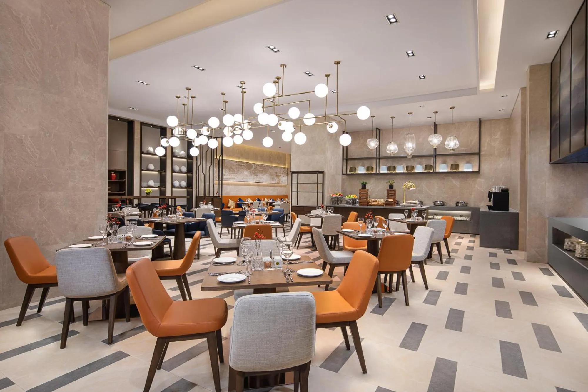 Dining area, Restaurant/Places to Eat in Somerset Zhuankou Wuhan