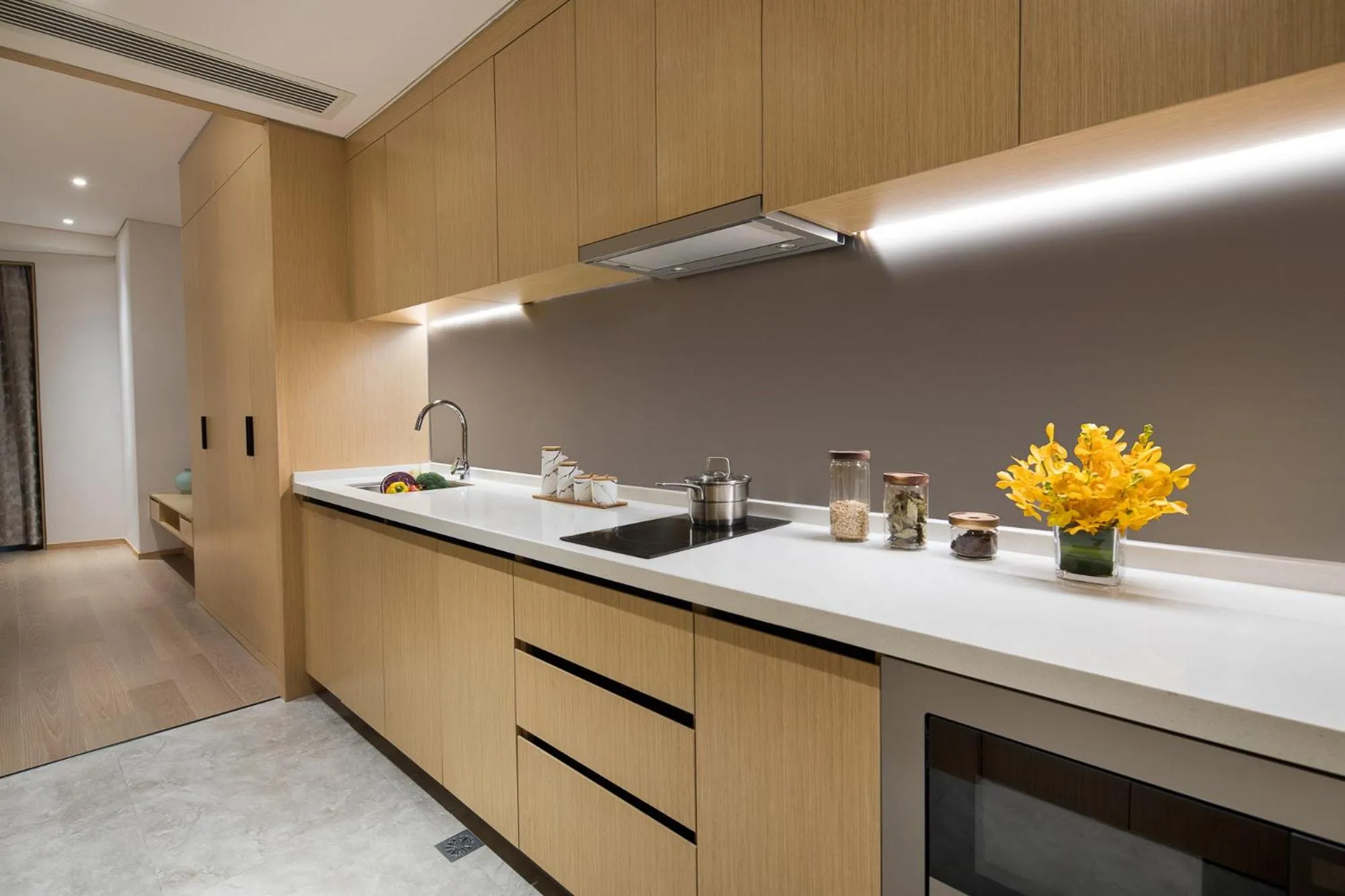 Kitchen or kitchenette, Kitchen/Kitchenette in Somerset Zhuankou Wuhan