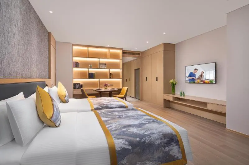 Bedroom in Somerset Zhuankou Wuhan