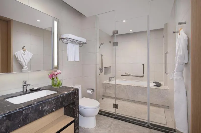 Toilet, Bathroom in Somerset Zhuankou Wuhan