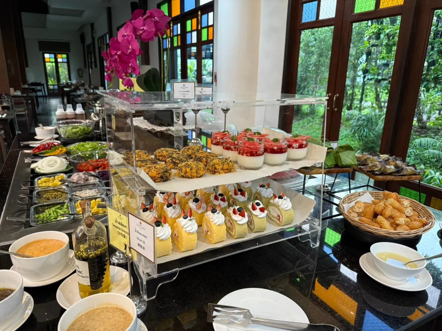 Breakfast in Smile Lanna Hotel