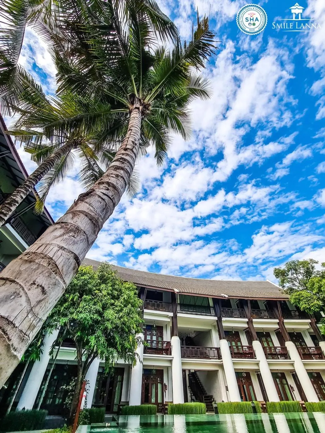 Property building in Smile Lanna Hotel