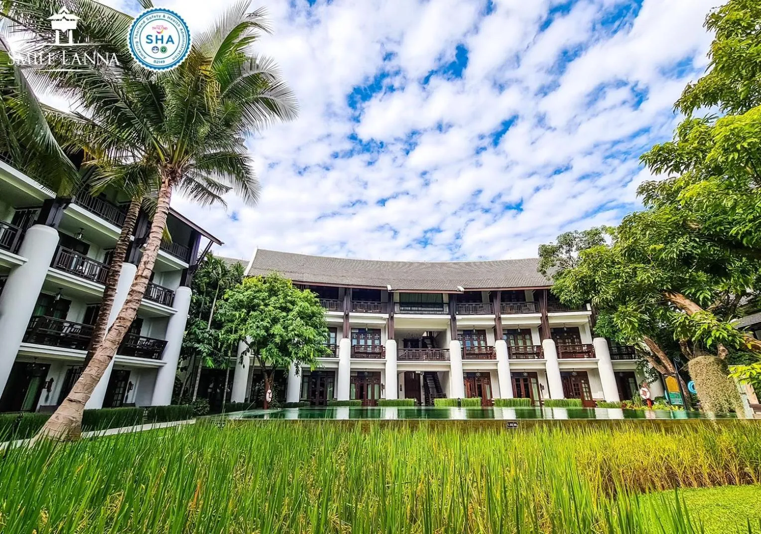 Property building in Smile Lanna Hotel