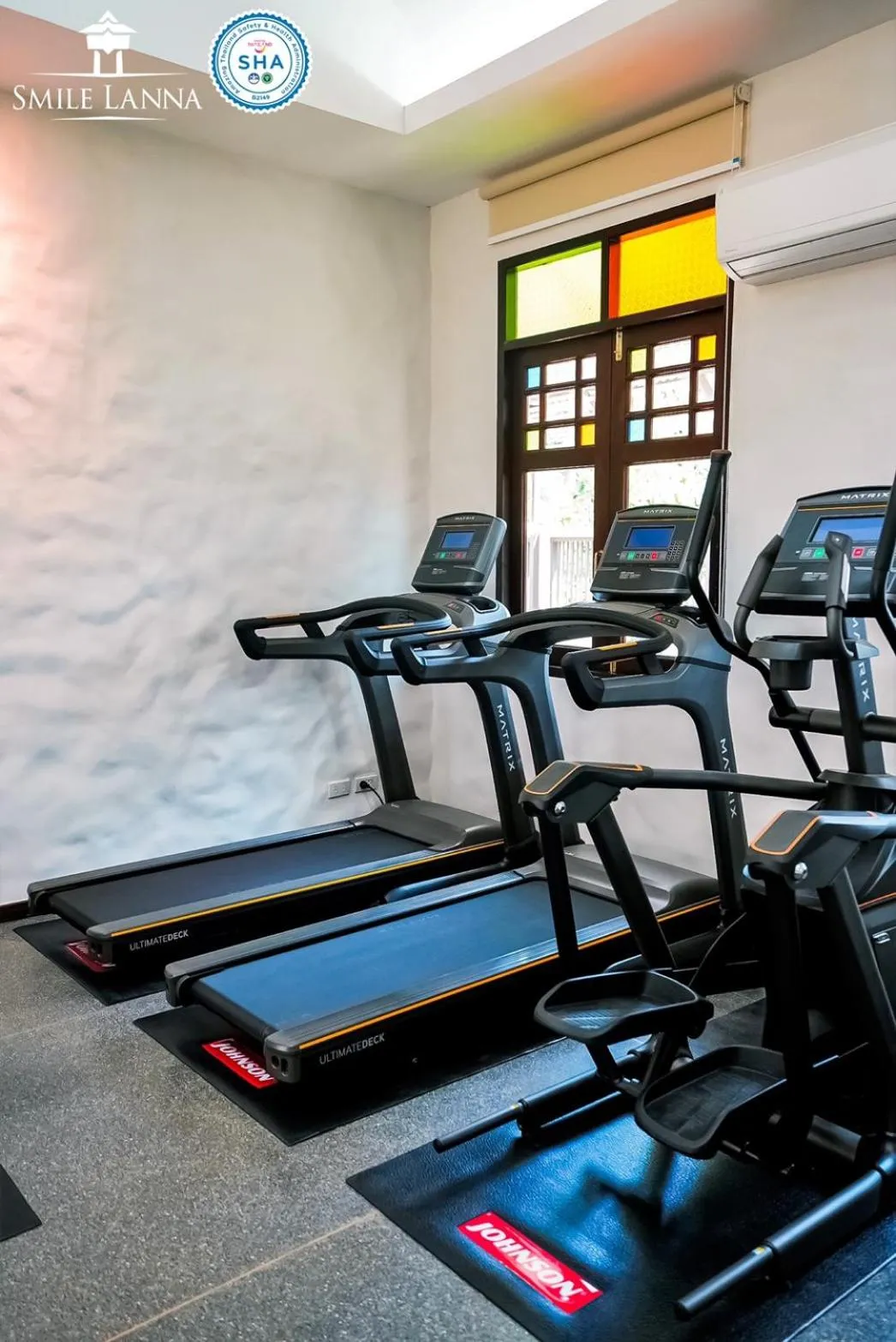 Fitness centre/facilities in Smile Lanna Hotel