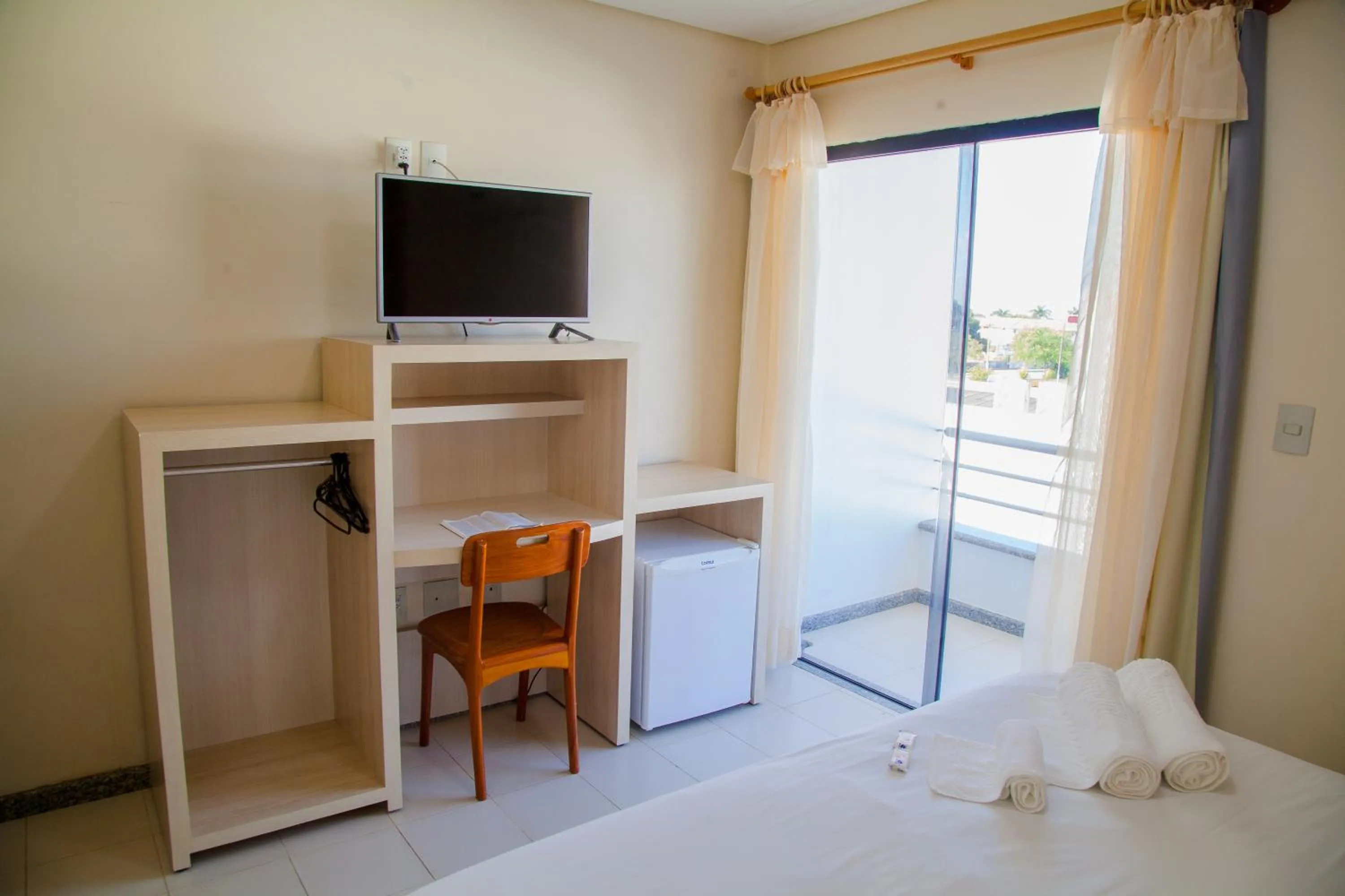 Bed in Hotel Oceania