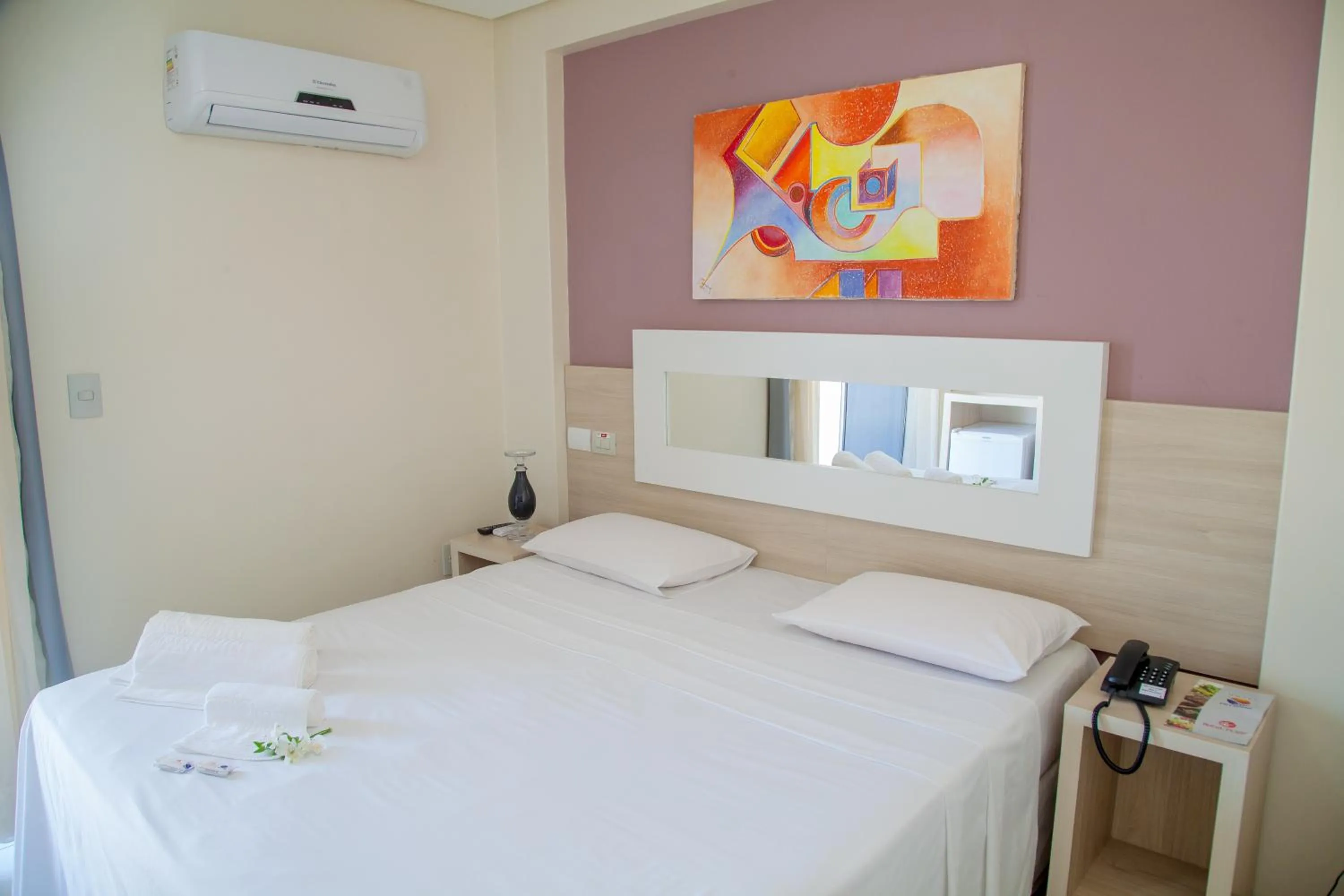 Bed in Hotel Oceania