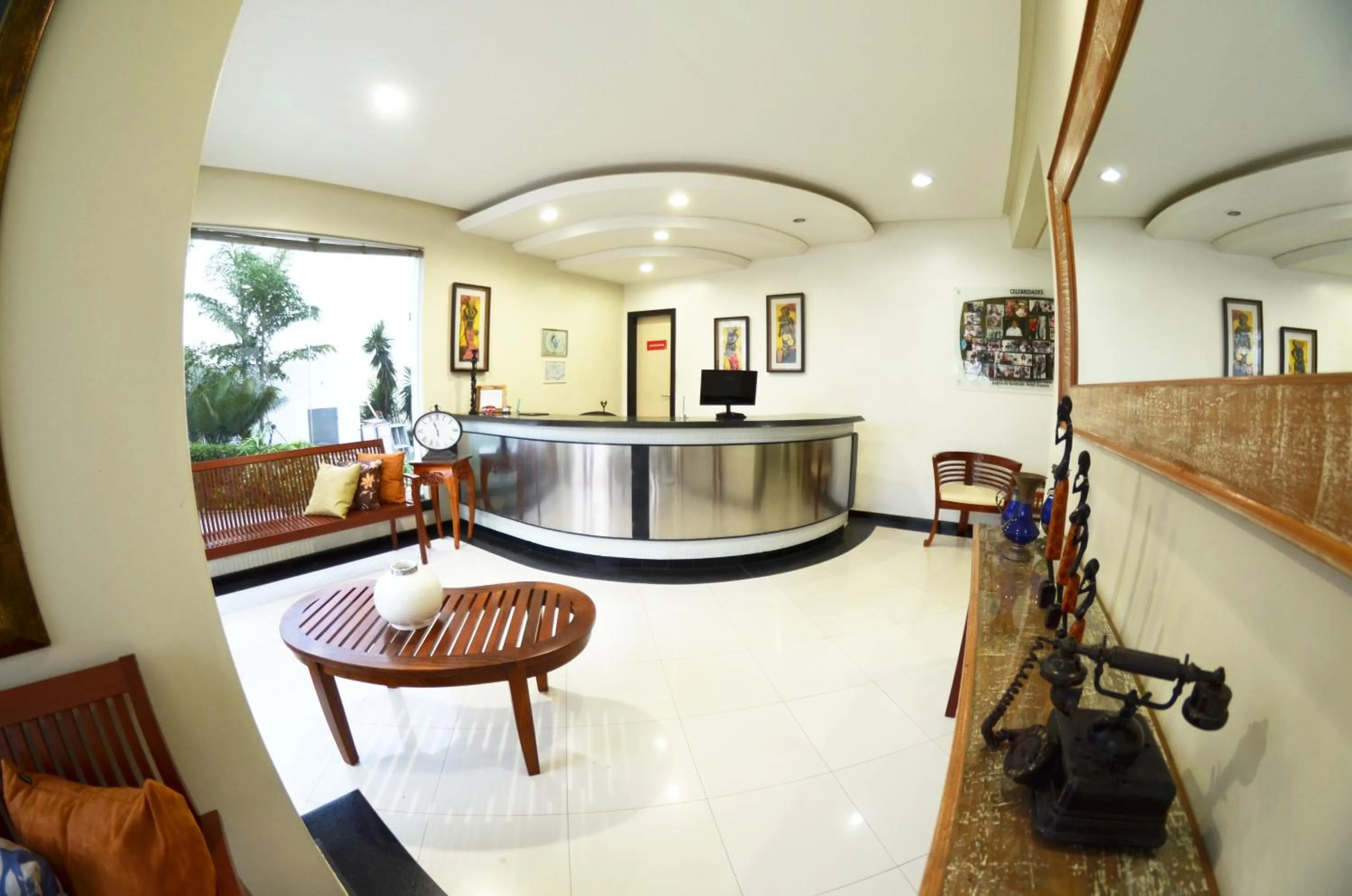 On site in Hotel Oceania