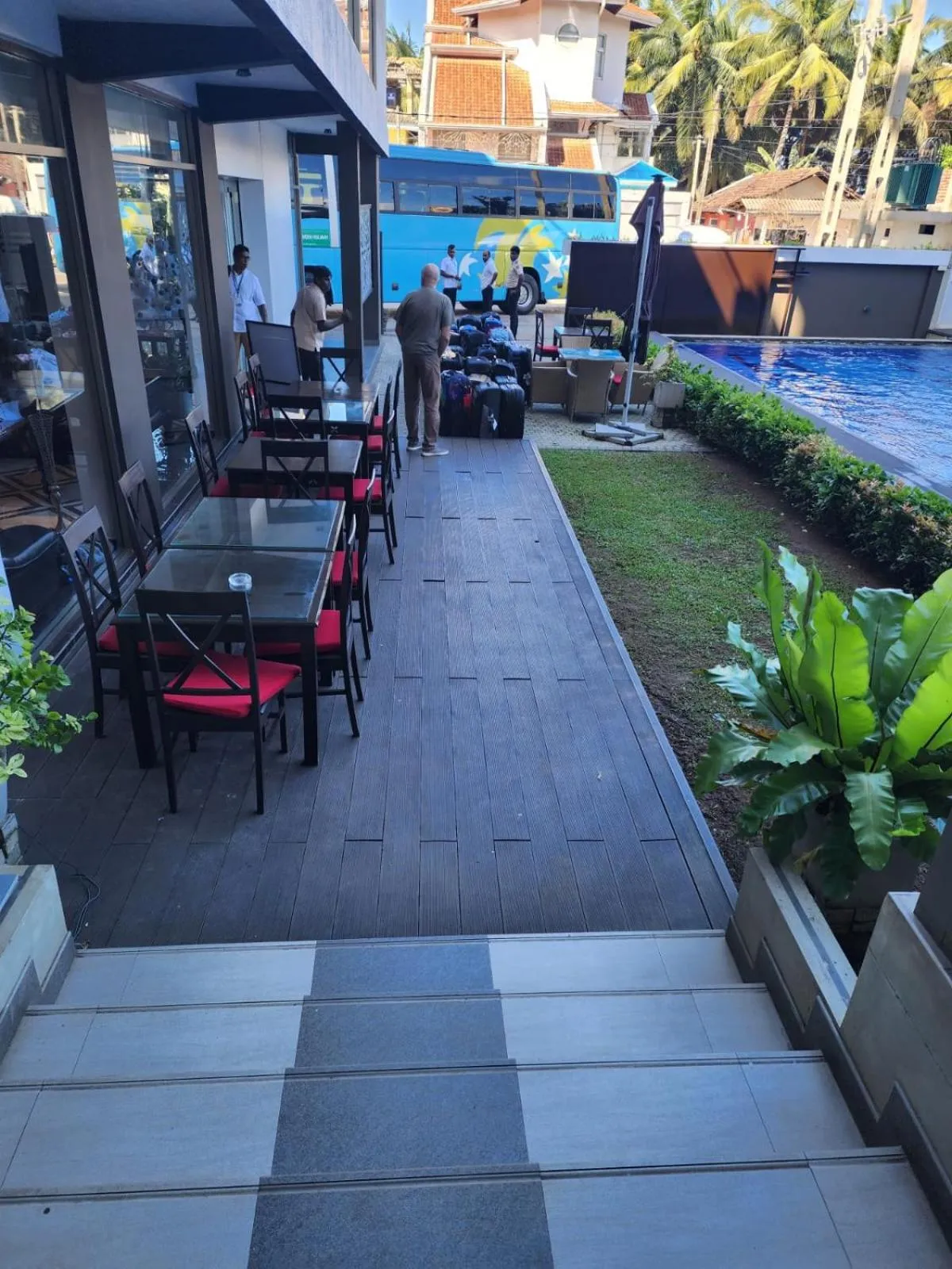 Parking in Ruvisha Beach Hotel