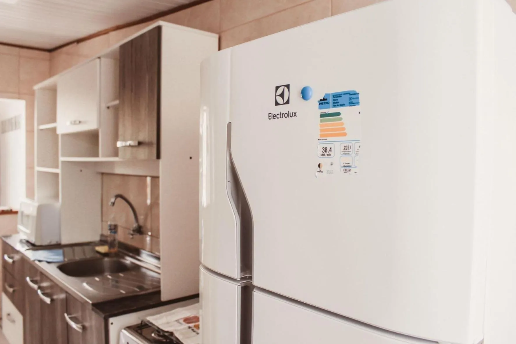 kitchen in Pousada Lagoa Encantada