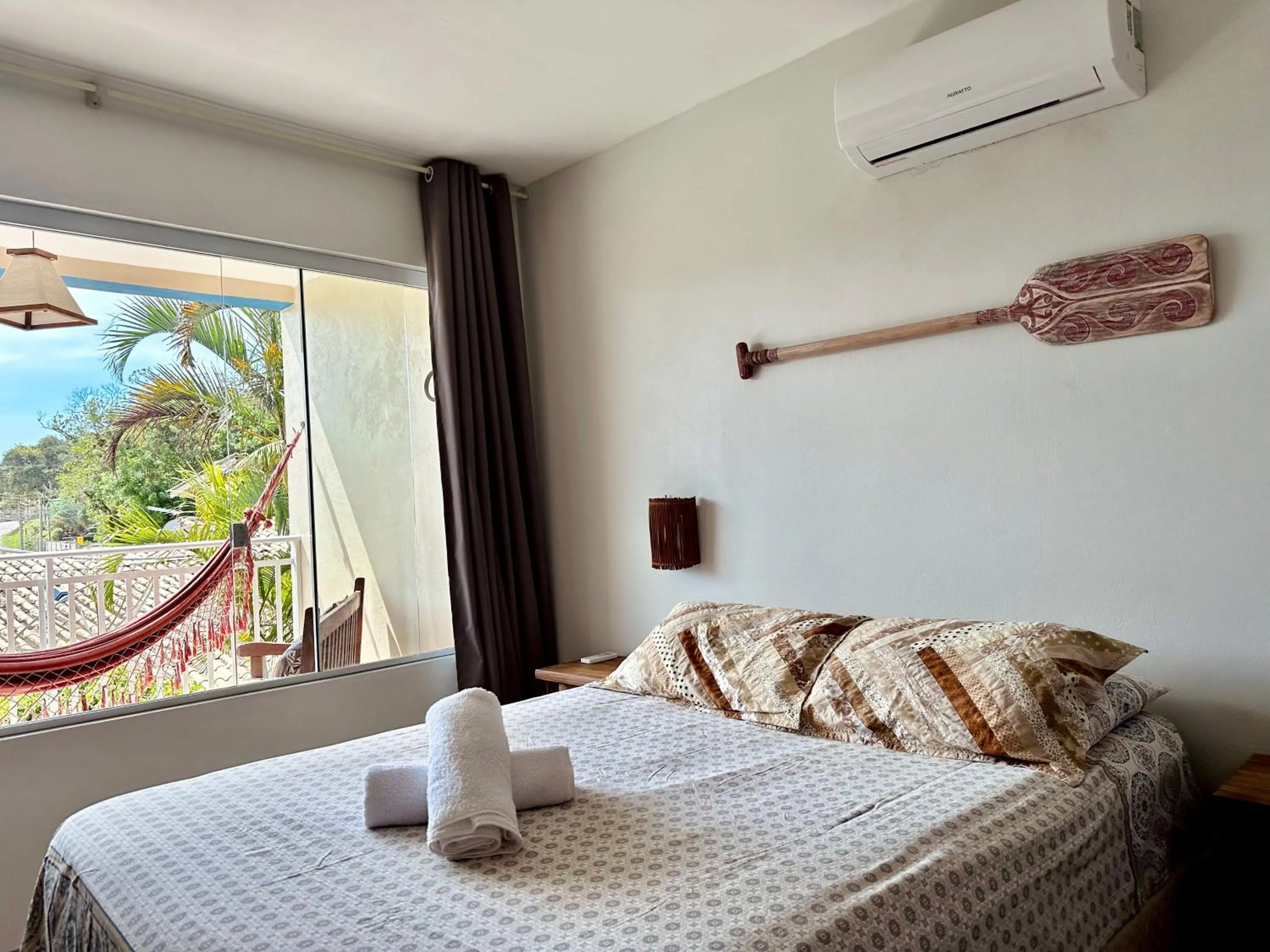 Bed in Pousada Lagoa Encantada