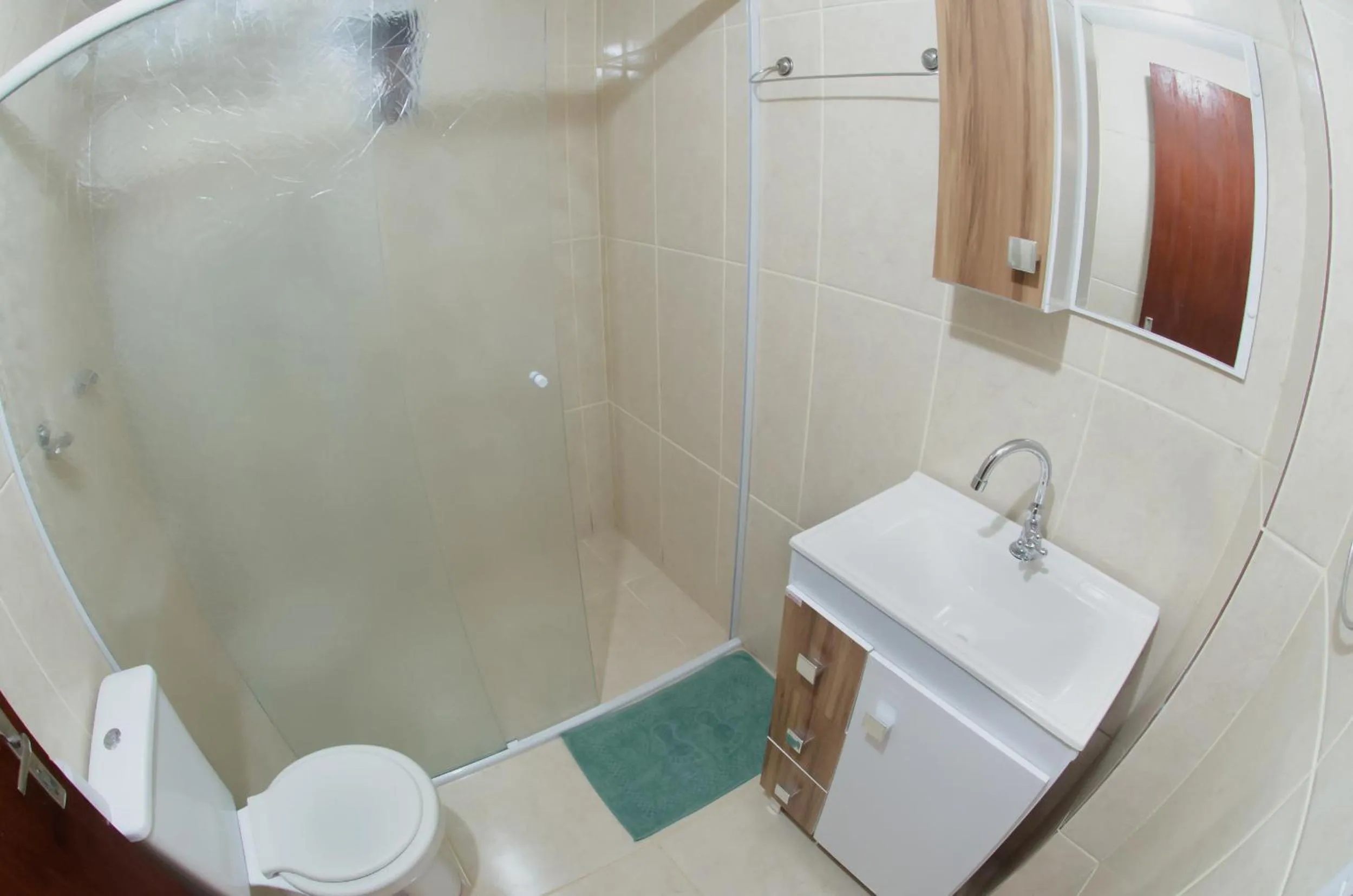 Shower in Pousada Lagoa Encantada