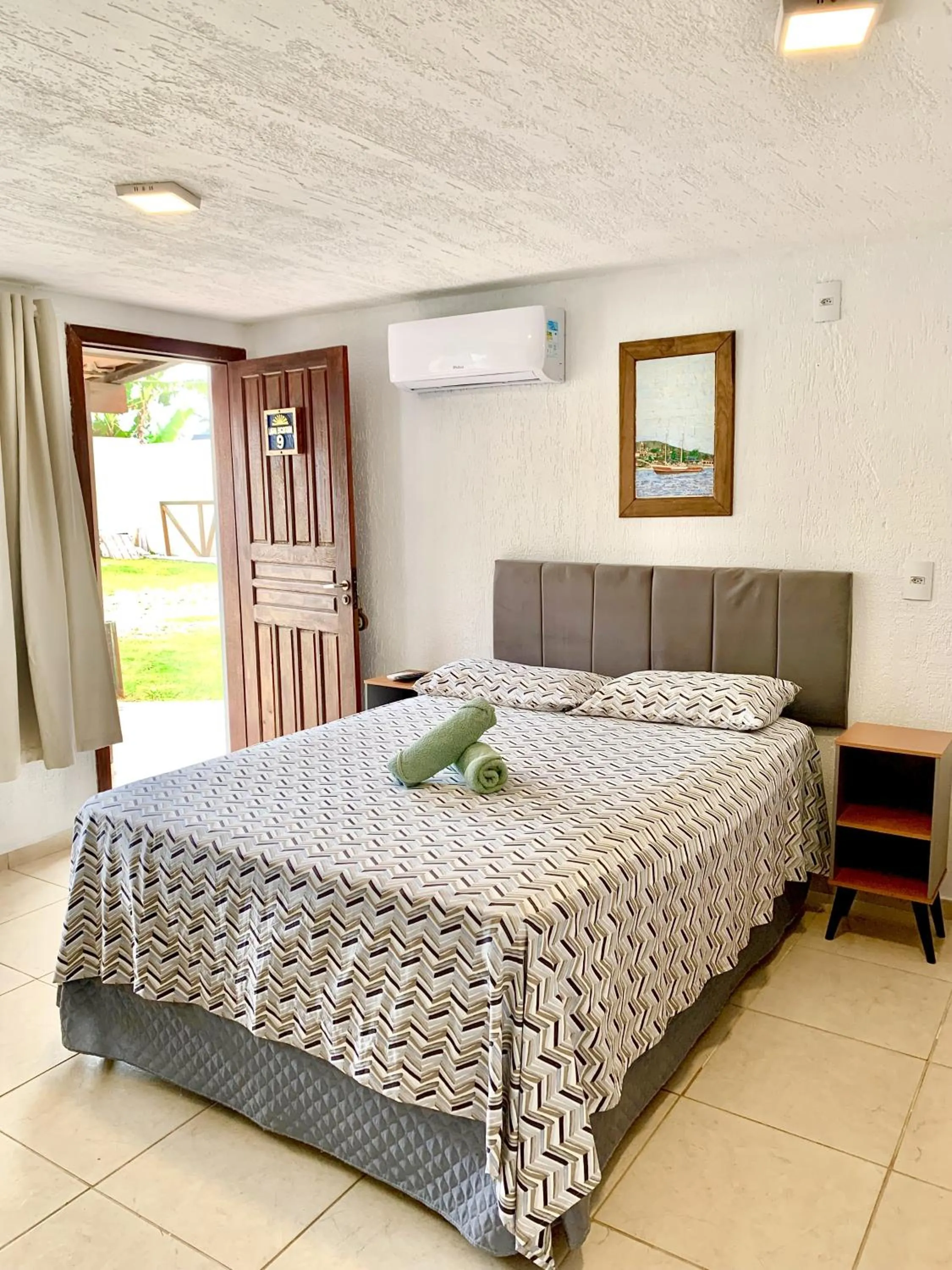 Bed in Pousada Lagoa Encantada