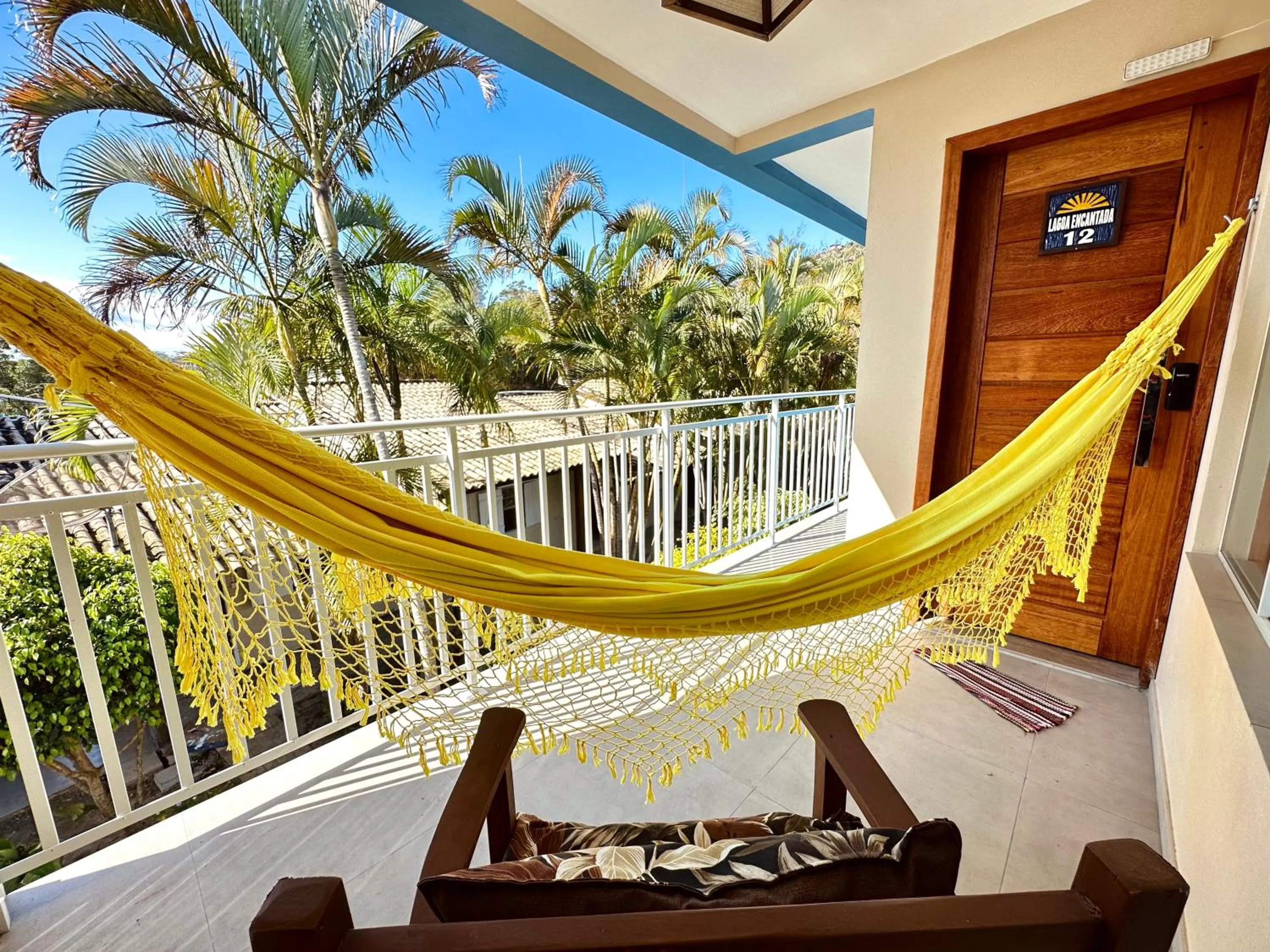 Patio in Pousada Lagoa Encantada