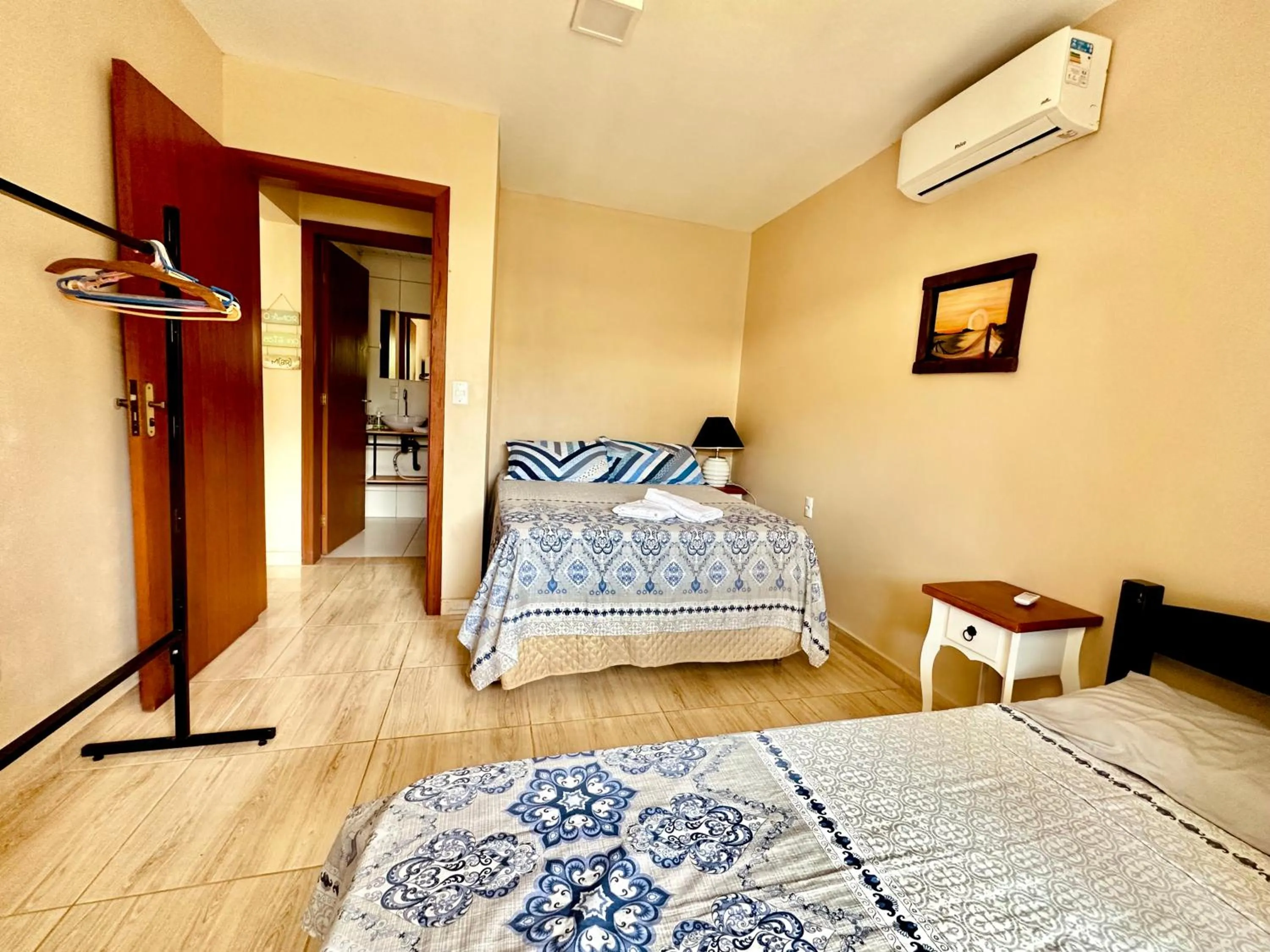 Bed in Pousada Lagoa Encantada