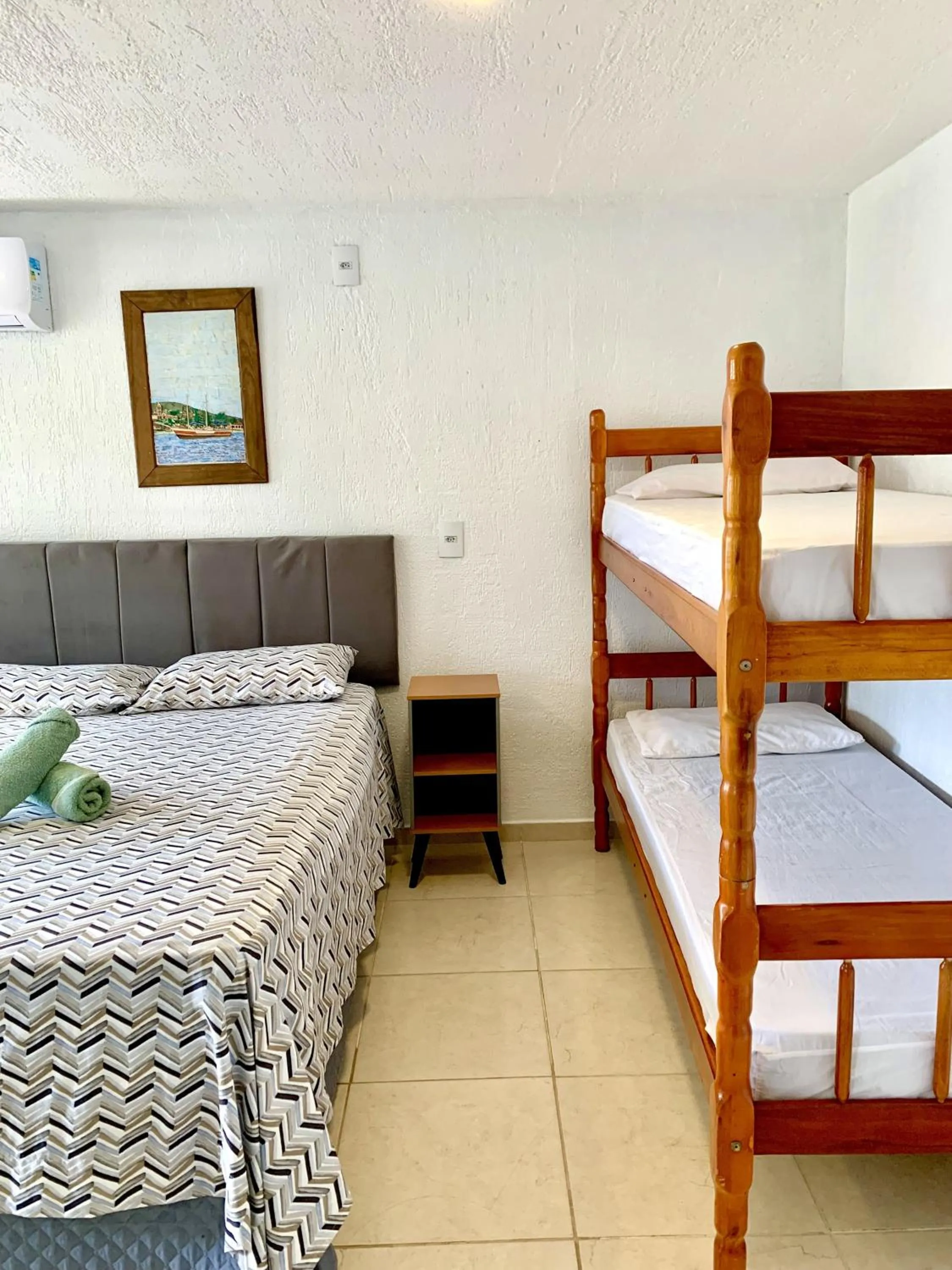 Bed in Pousada Lagoa Encantada