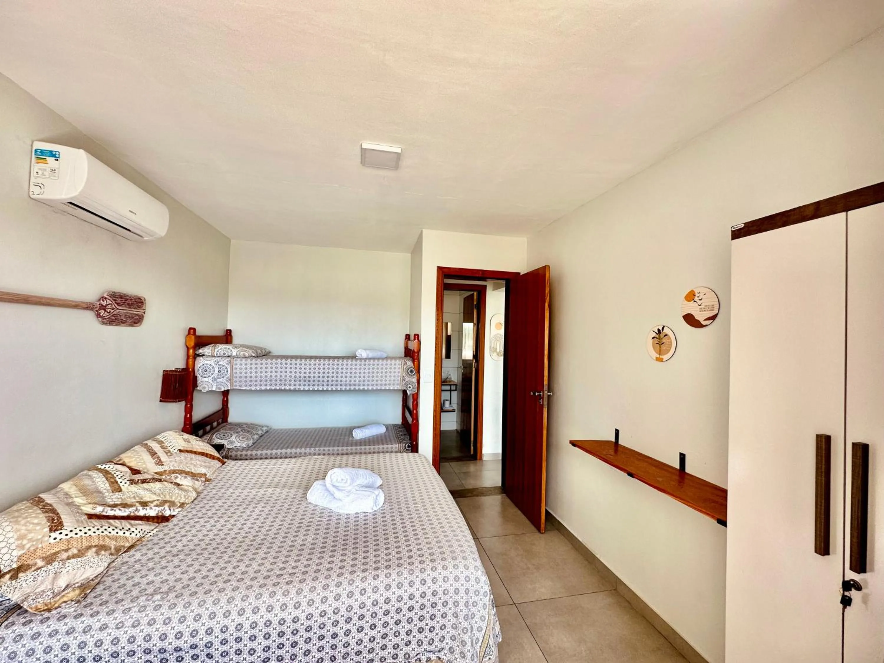 Bed in Pousada Lagoa Encantada