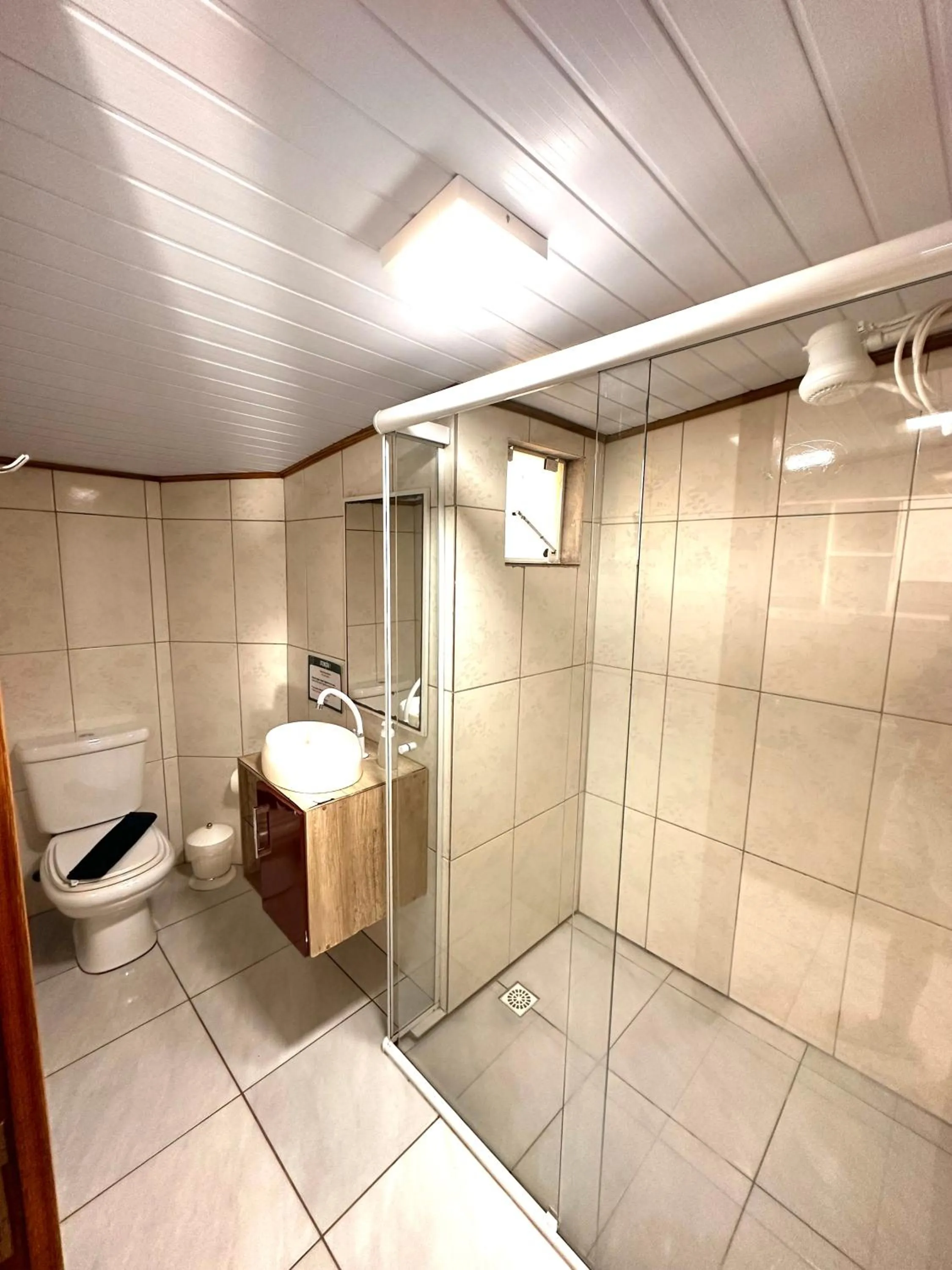 Bathroom in Pousada Lagoa Encantada