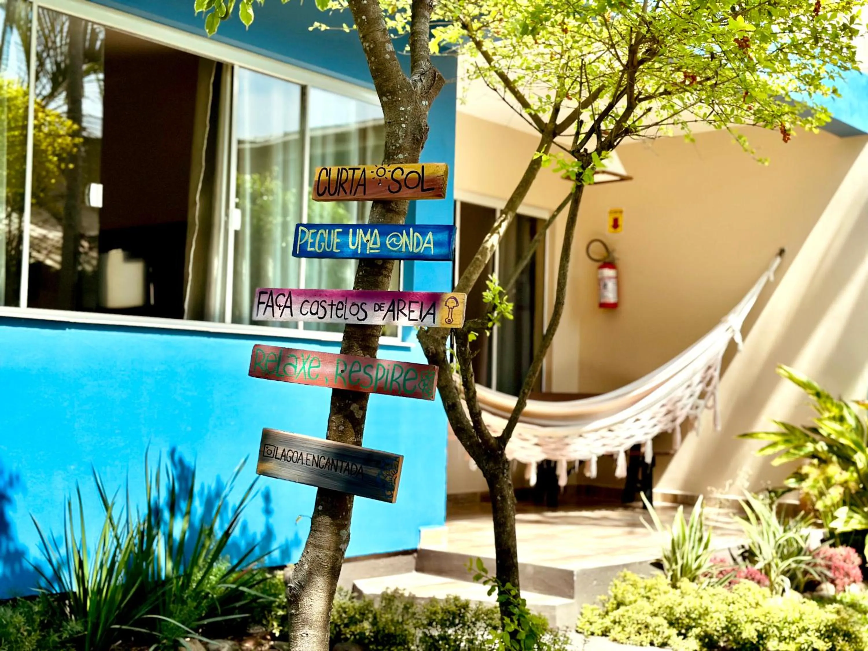 Property building in Pousada Lagoa Encantada