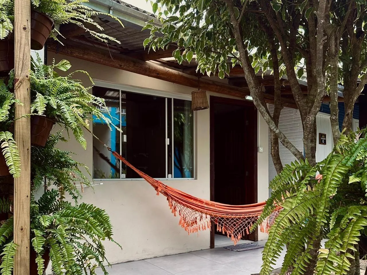 Patio in Pousada Lagoa Encantada