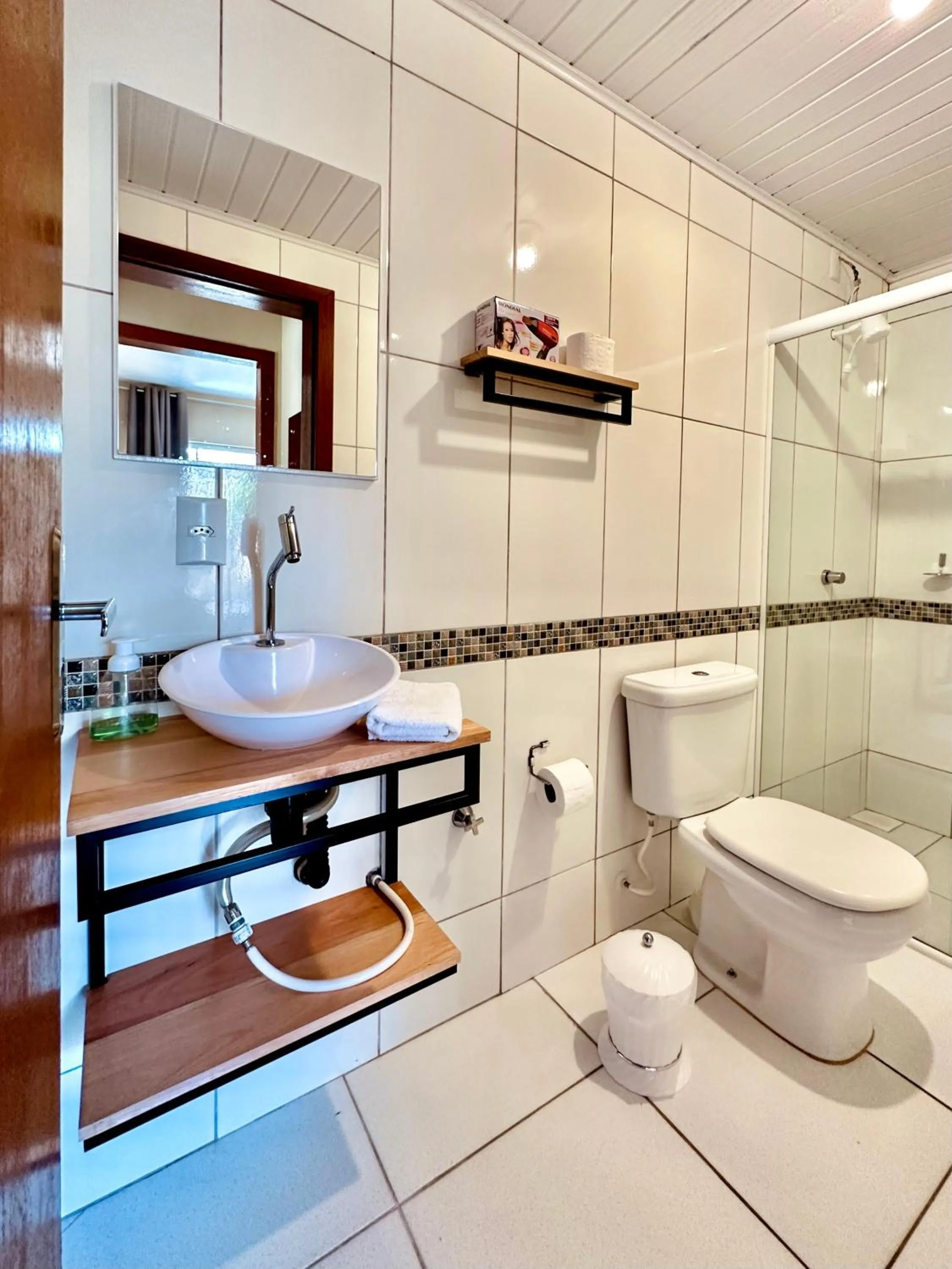 Shower in Pousada Lagoa Encantada