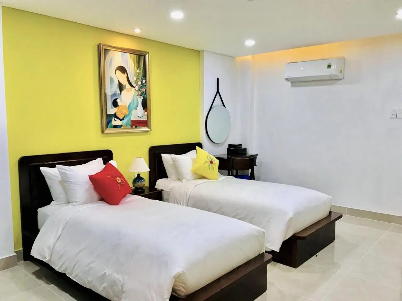 Bed in Chez Mimosa Petite - Free Laundry