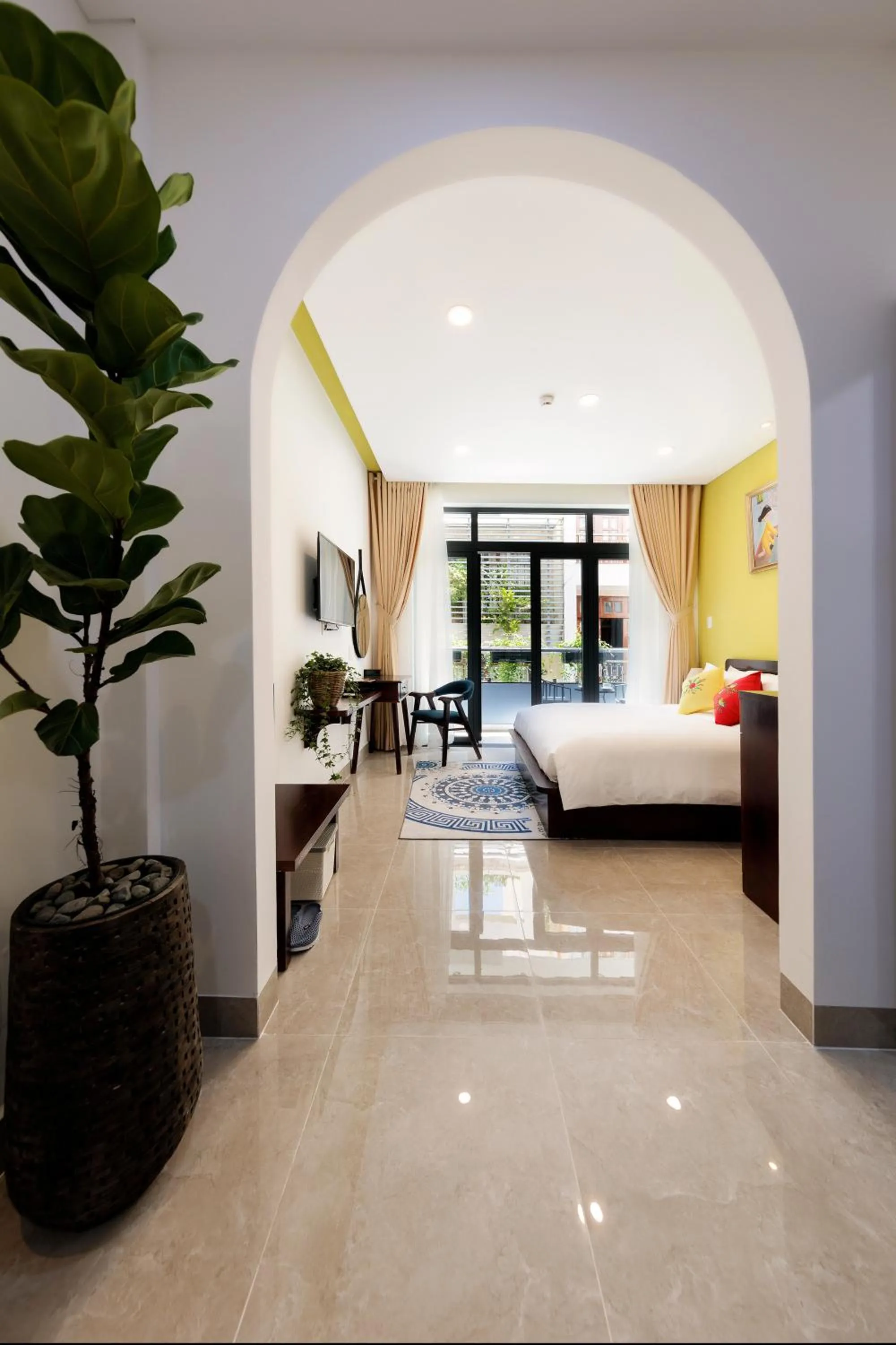 Photo of the whole room, Bed in Chez Mimosa Petite - Free Laundry