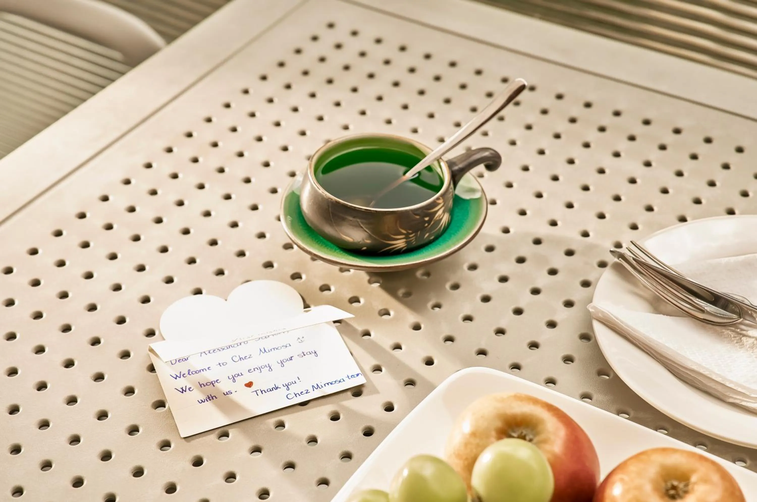 Balcony/Terrace in Chez Mimosa Petite - Free Laundry