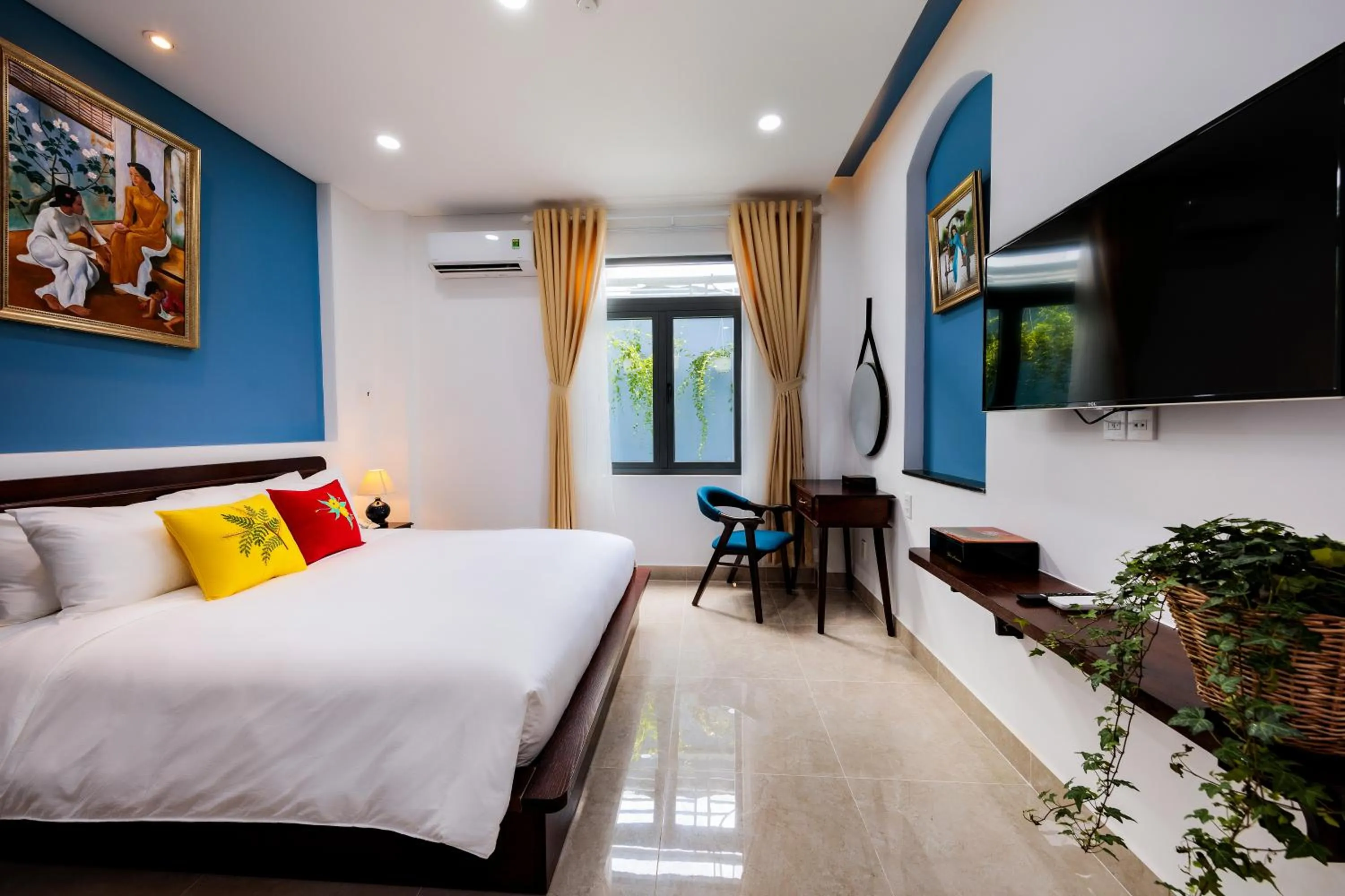 Photo of the whole room, Bed in Chez Mimosa Petite - Free Laundry