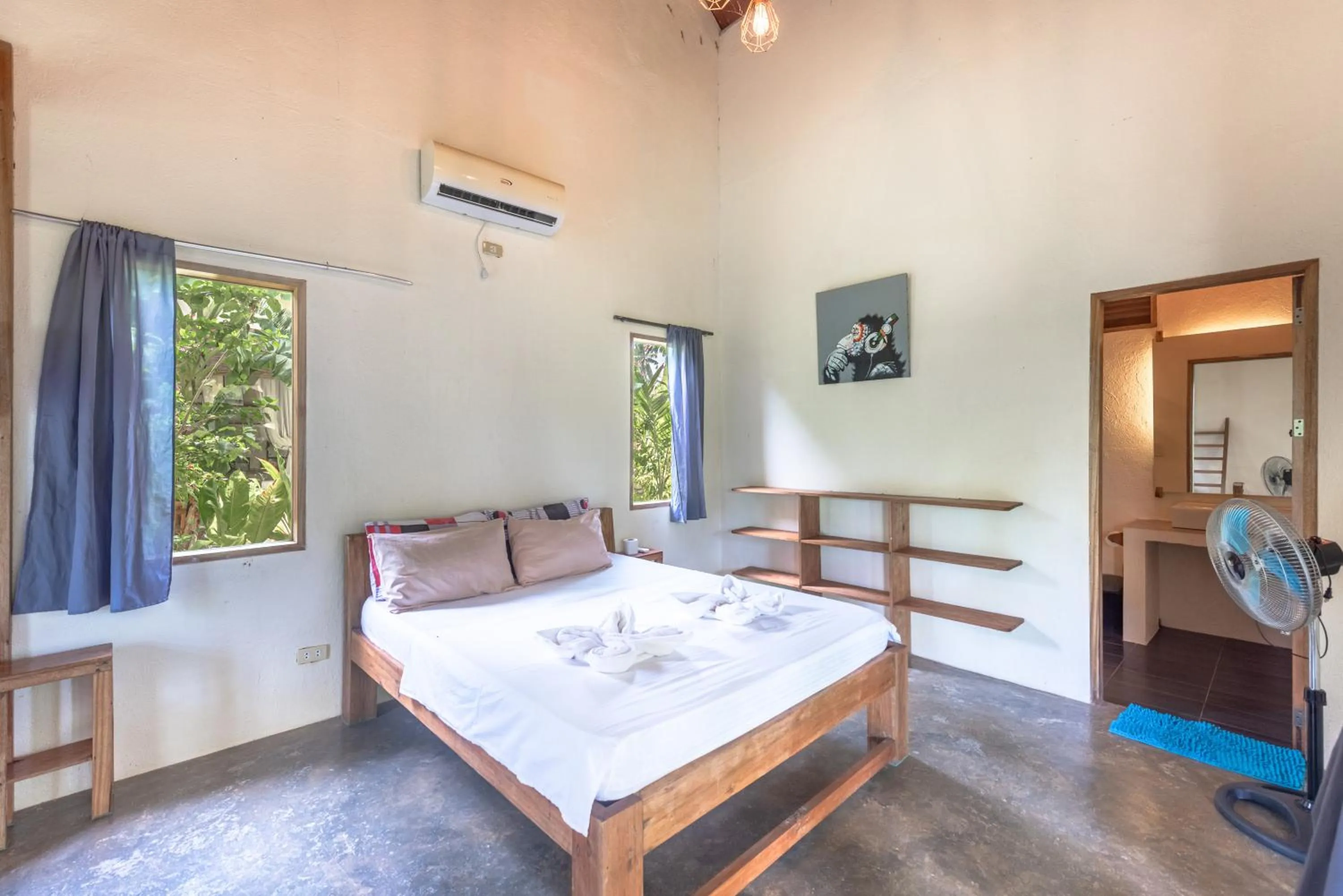 Bed in Ohana Resort Siargao