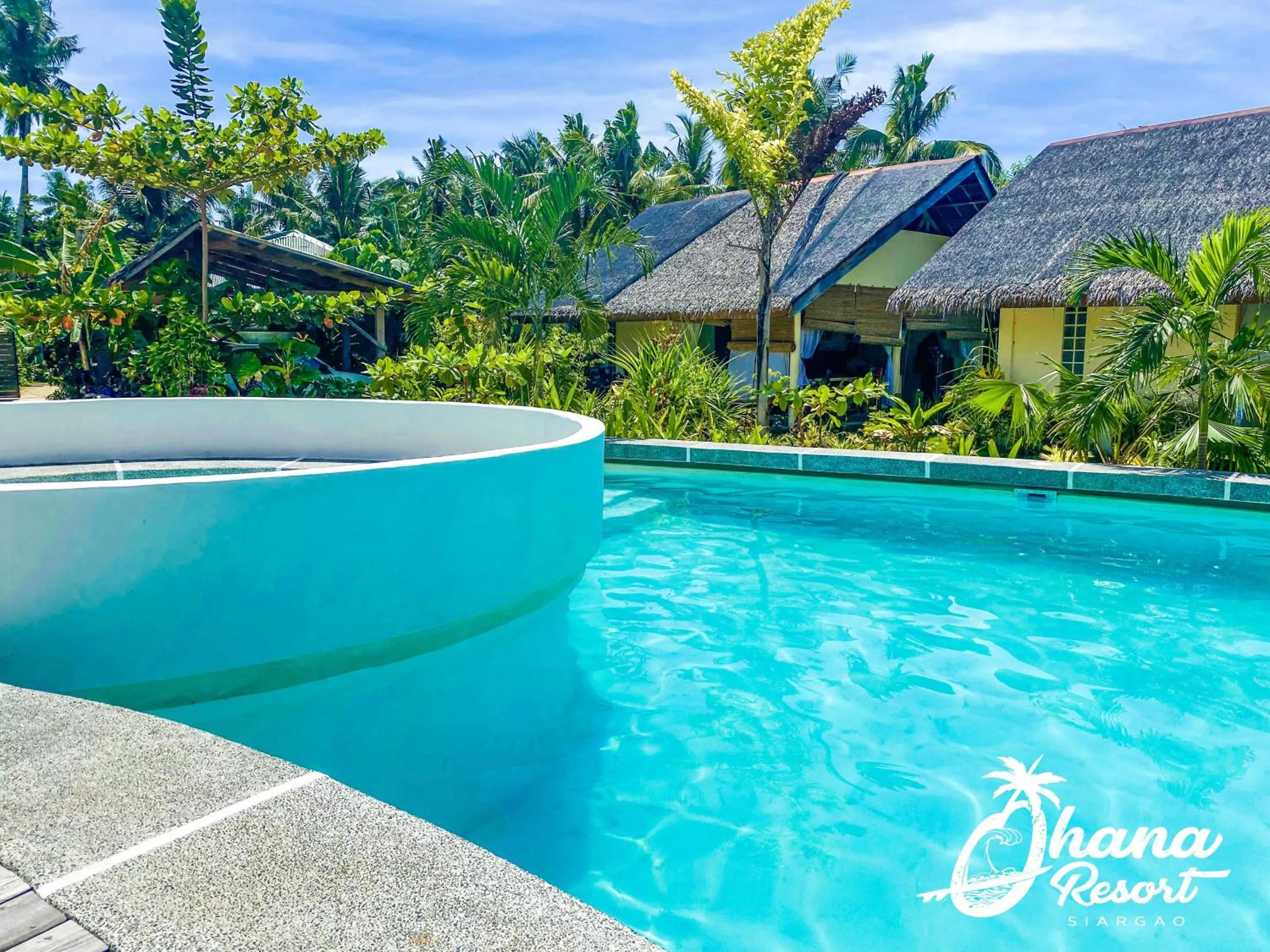 Swimming pool in Ohana Resort Siargao