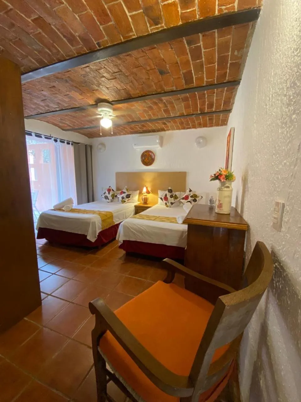 Bed in Hotel Villas Ajijic, Ajijic Chapala Jalisco