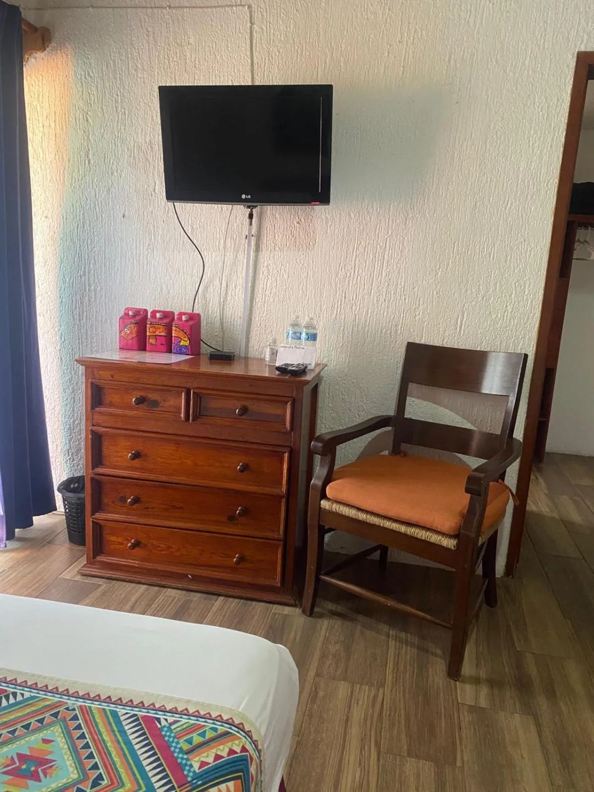 Evening entertainment, Bed in Hotel Villas Ajijic, Ajijic Chapala Jalisco