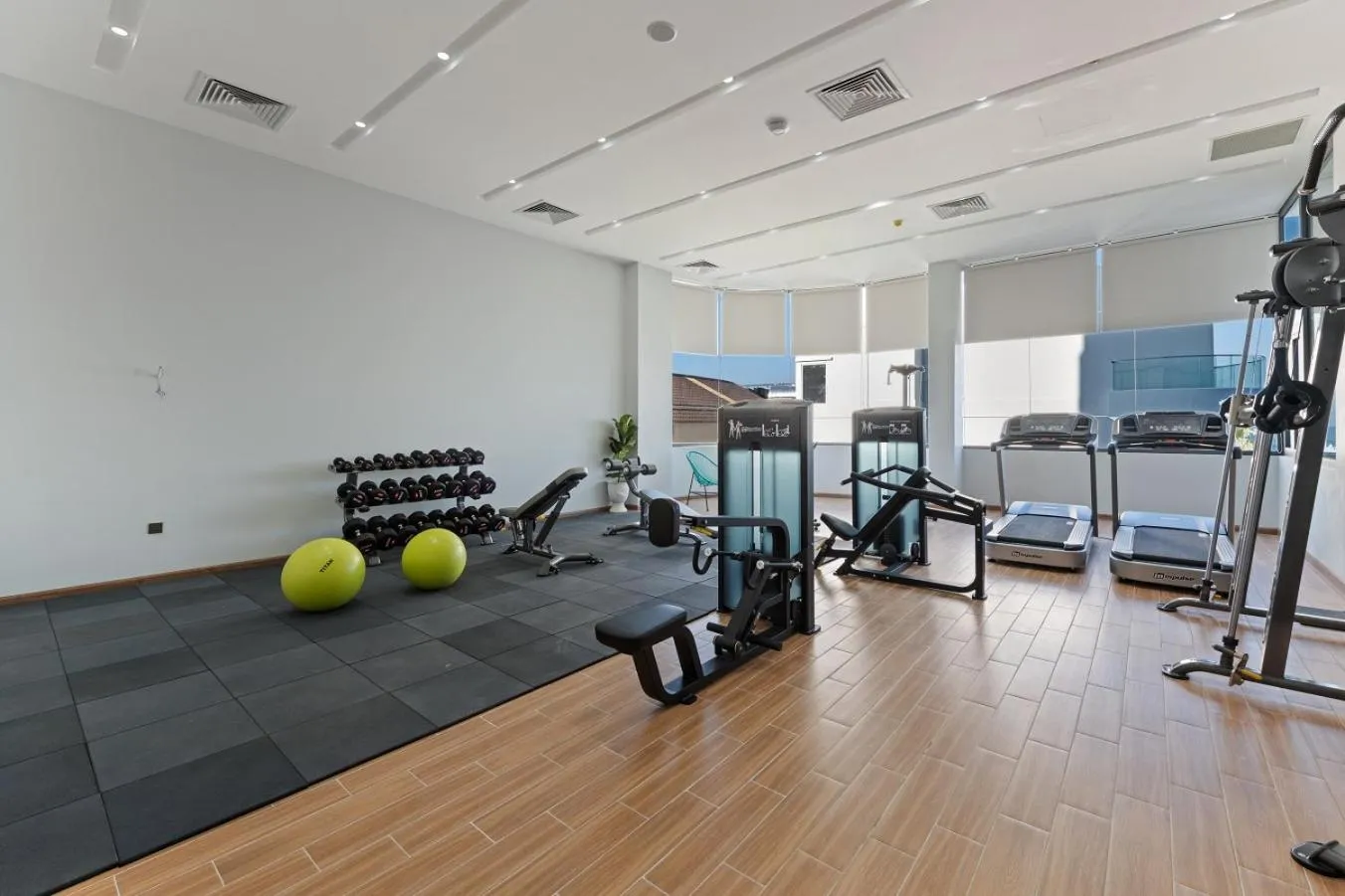 Fitness centre/facilities in Sunset Beach Resort and Spa