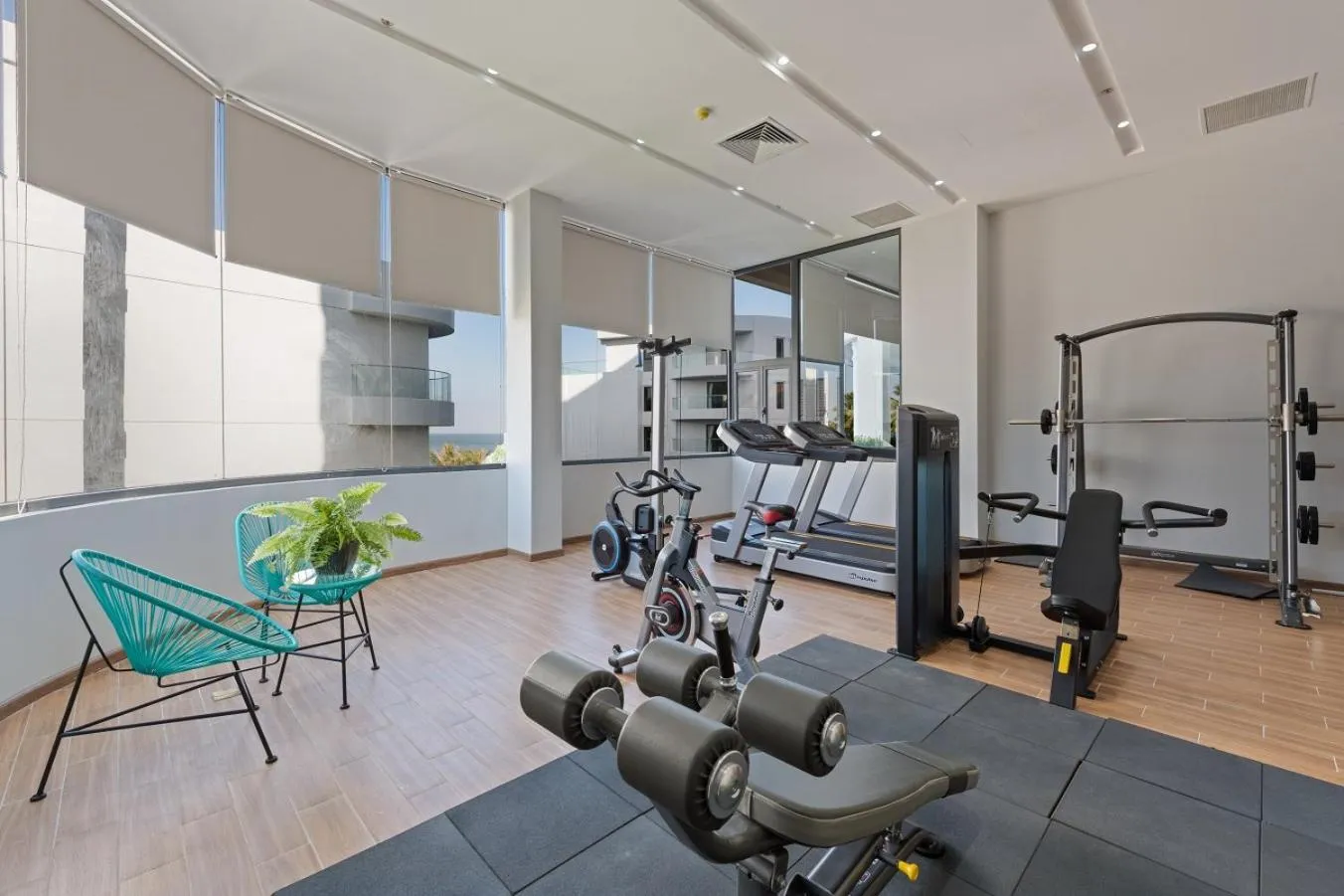 Fitness centre/facilities in Sunset Beach Resort and Spa