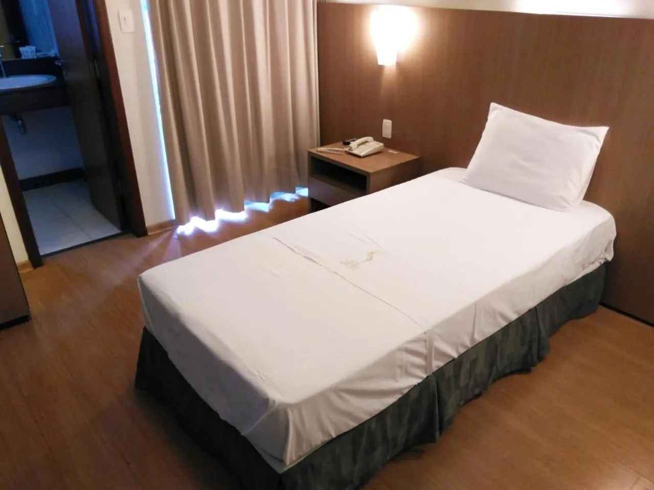 Bed in Sete Lagoas Residence Hotel