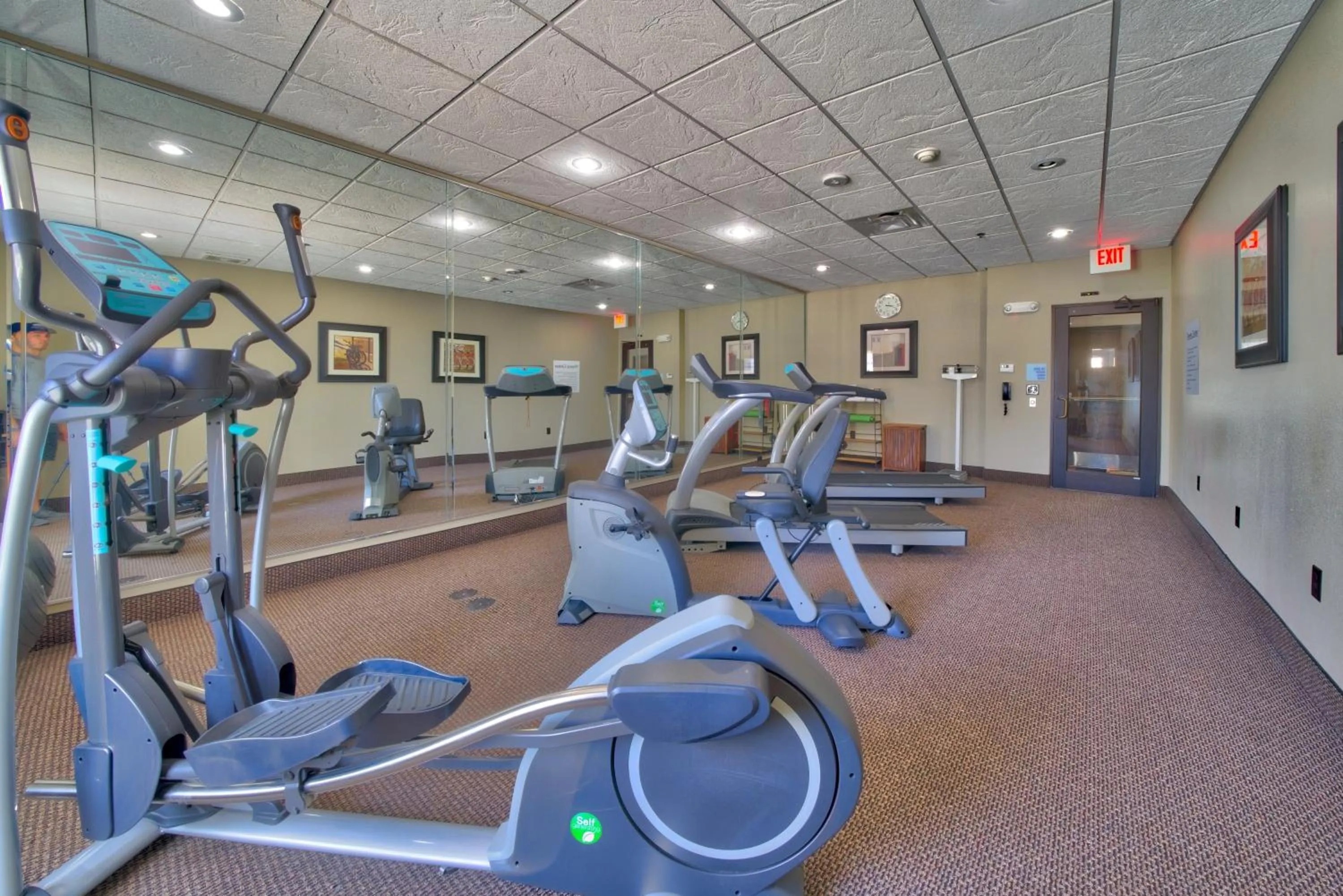Fitness centre/facilities in Holiday Inn Express and Suites Lubbock South by IHG