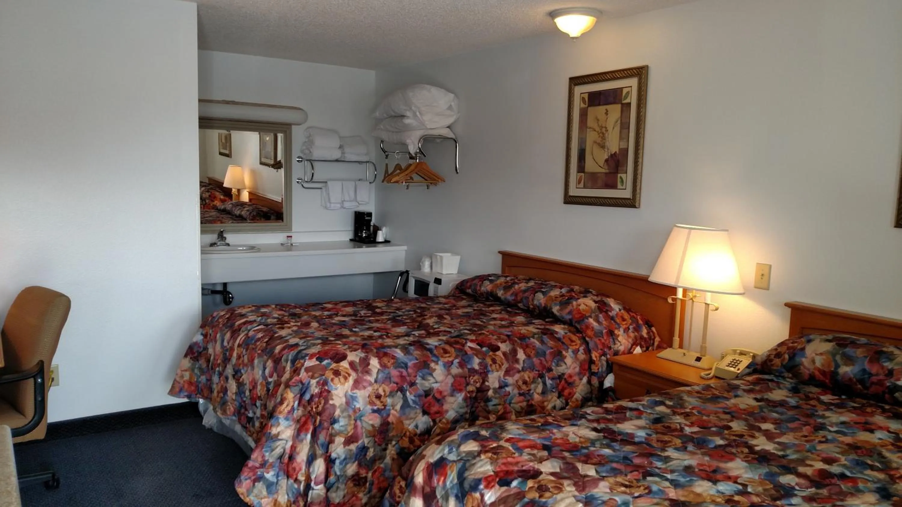 Bed in A Wyoming Inn