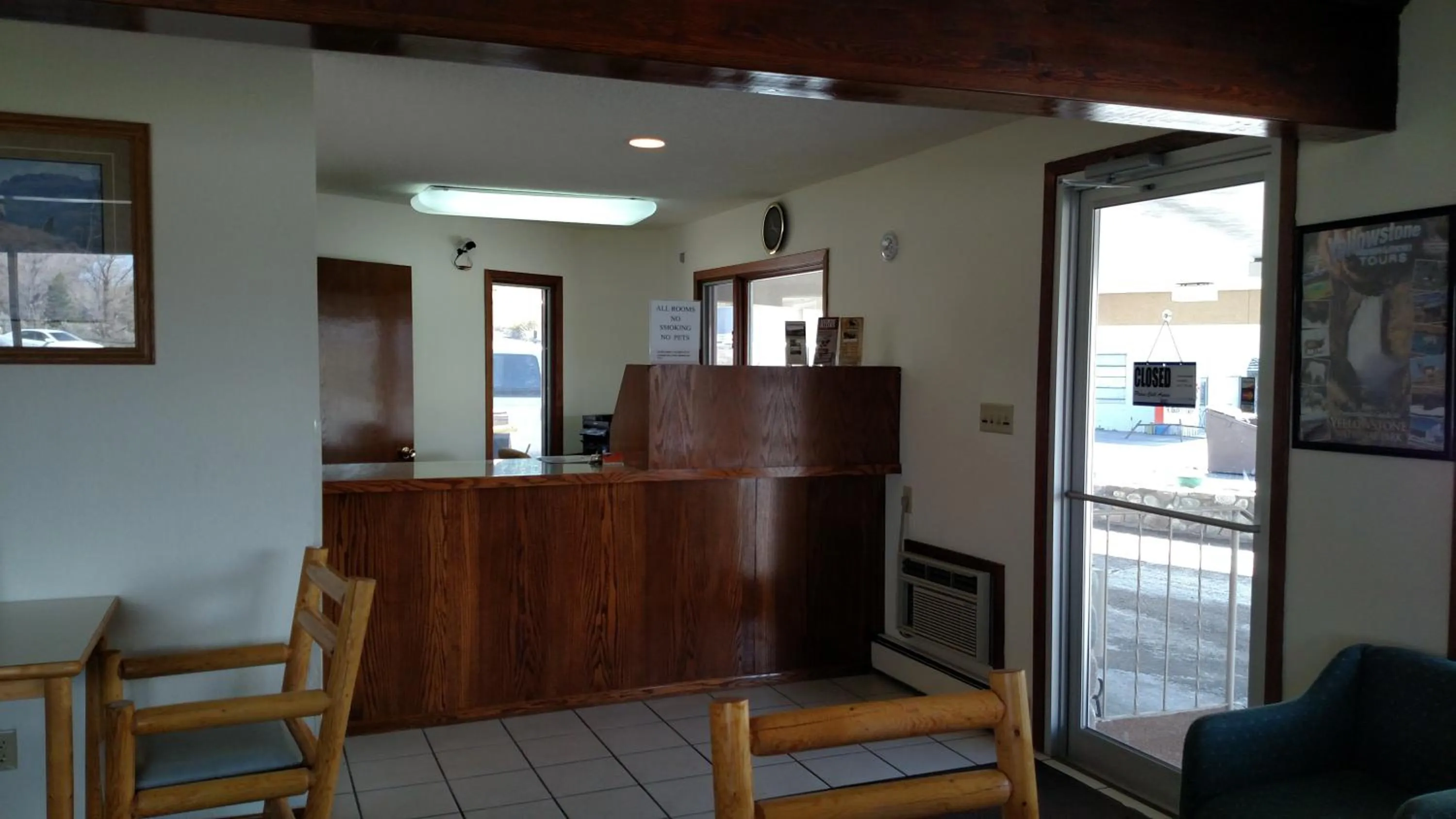 Lobby or reception in A Wyoming Inn