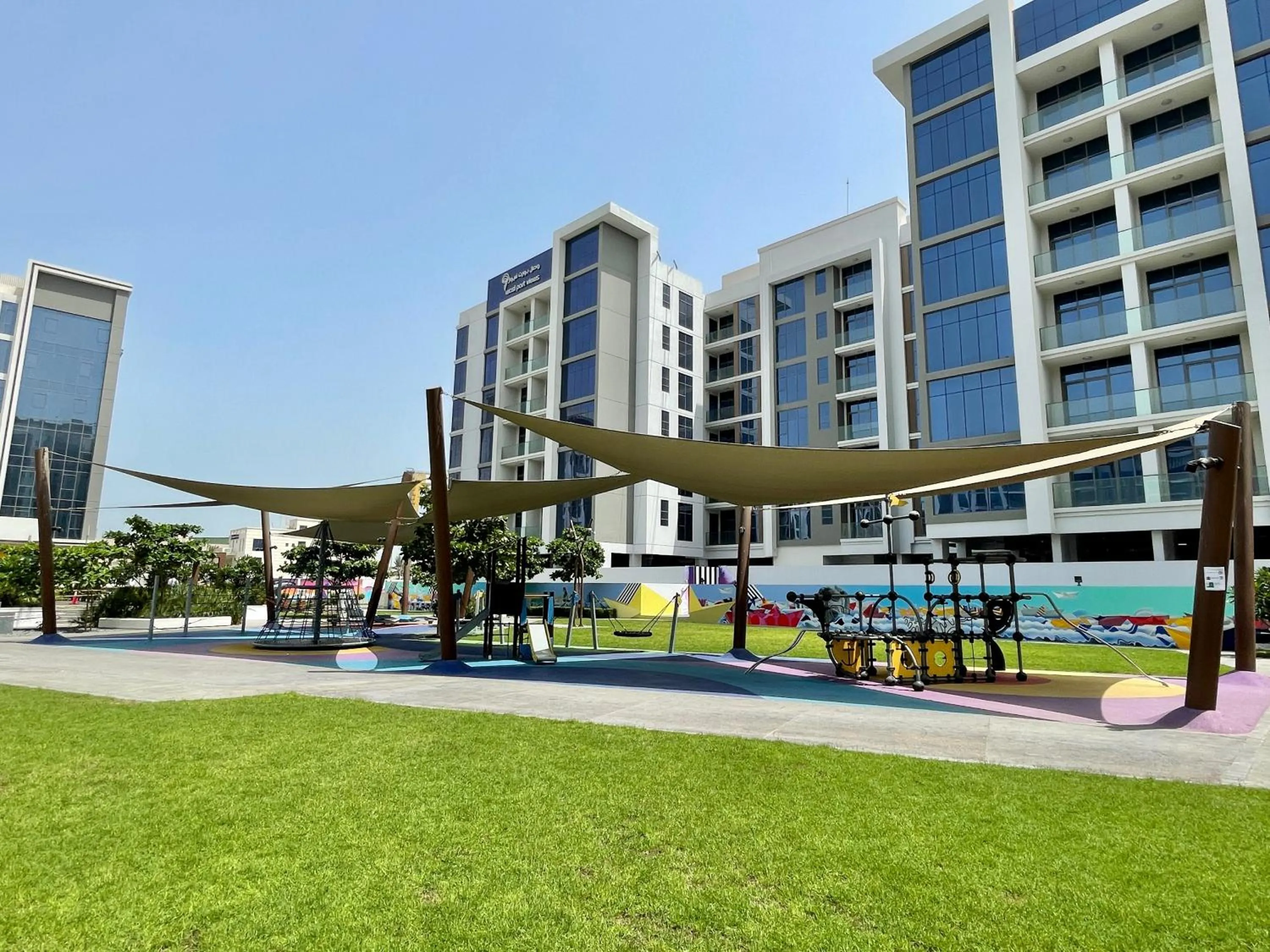 Property building in Hyatt Place Dubai Jumeirah